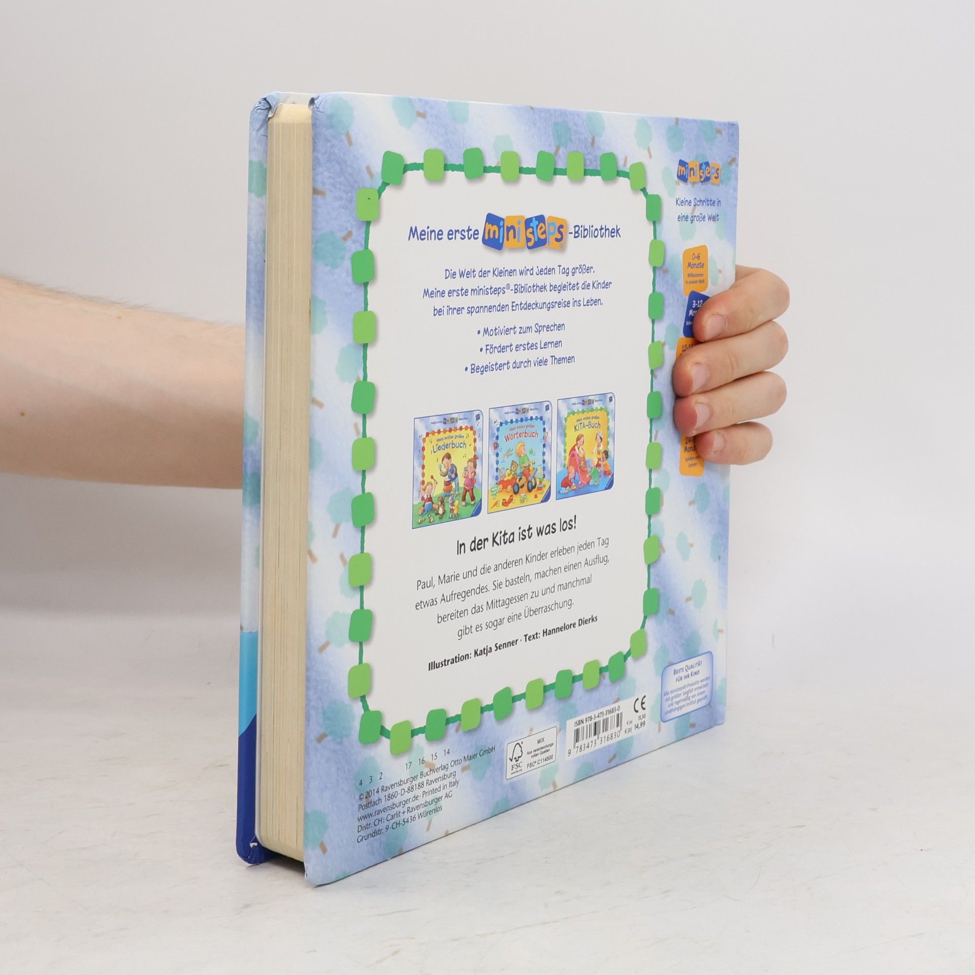 Katja Senner Meine erste ministeps-Bibliothek: Mein erstes großes KITA-Buch
