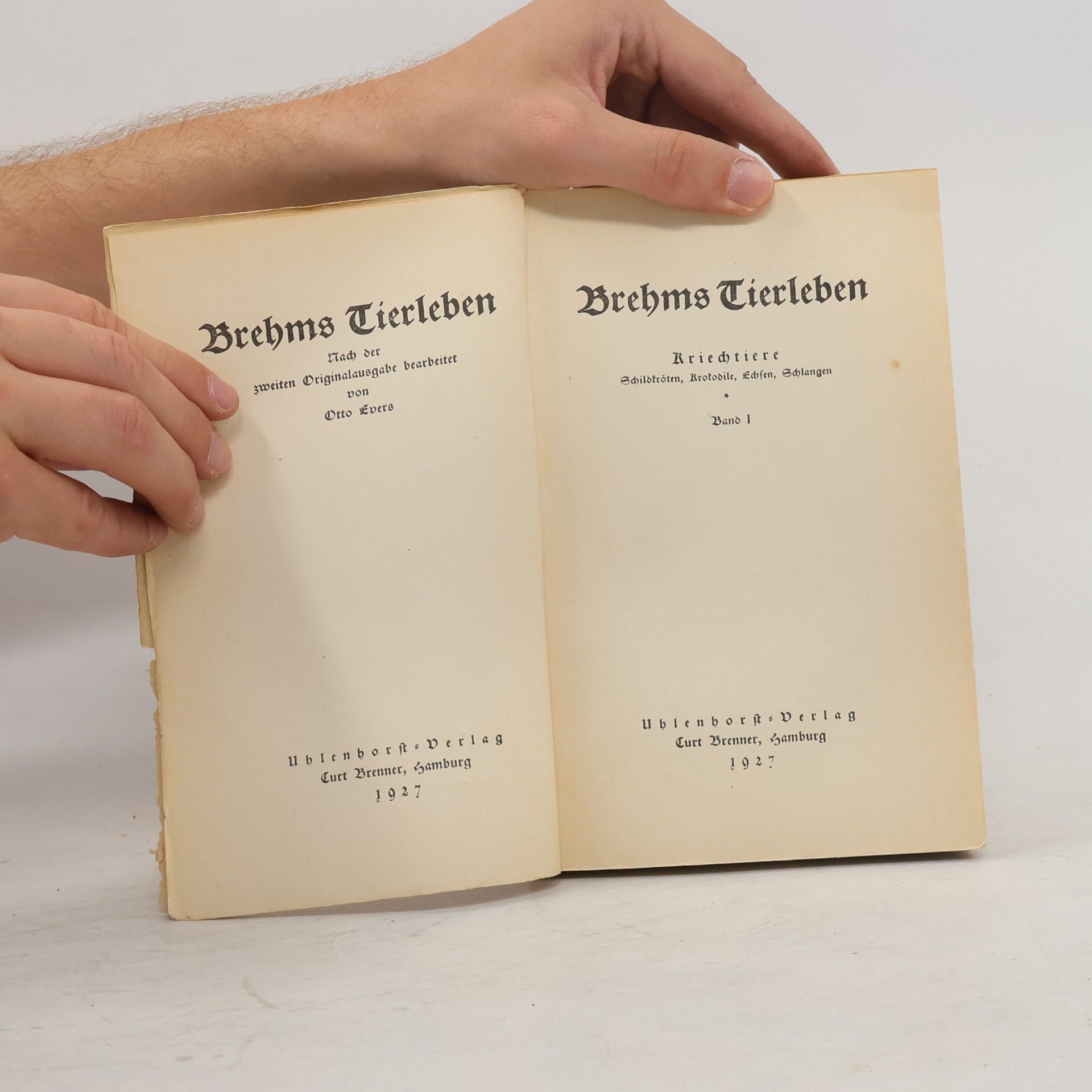 Autorenkollektiv Brehm's Tierleben I