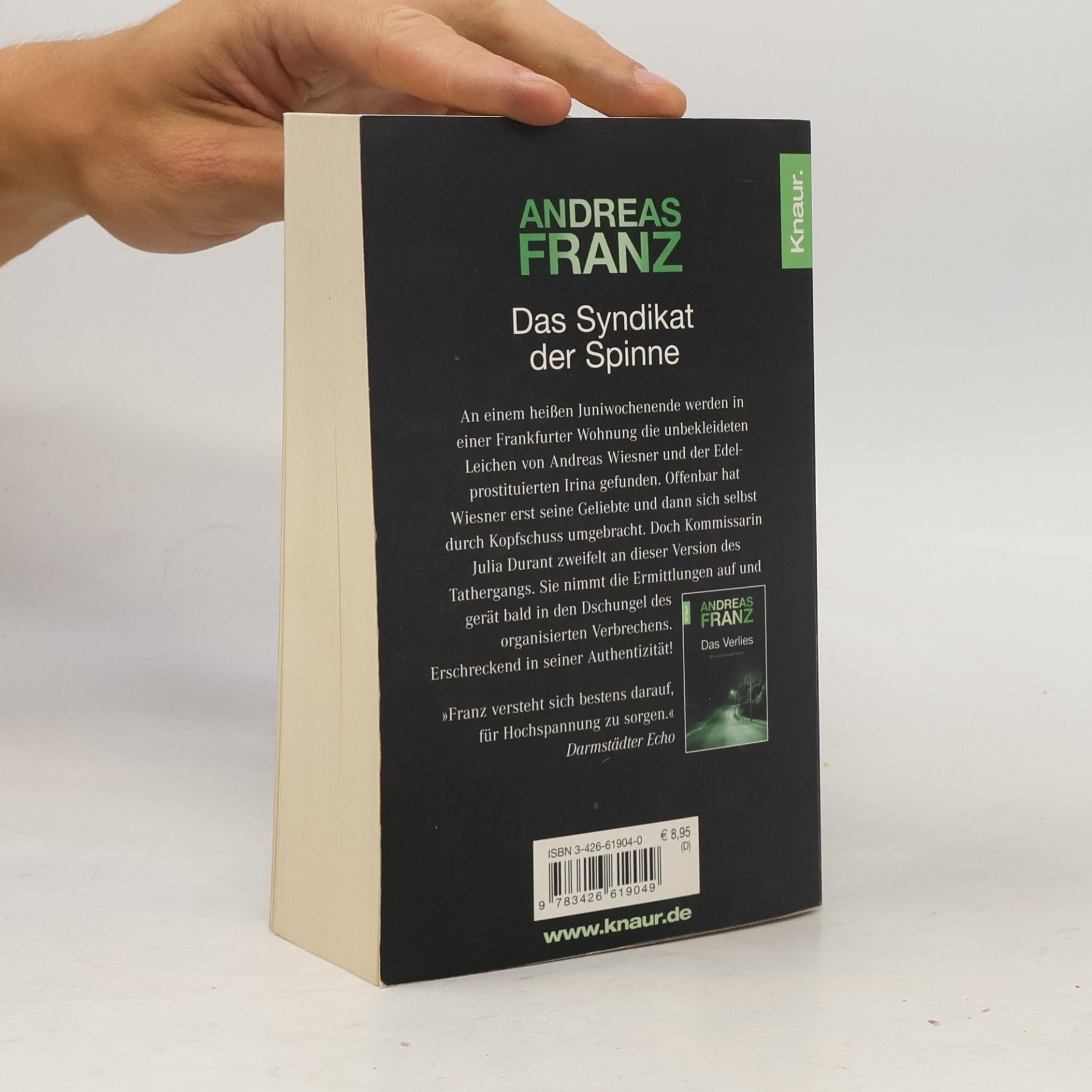 Andreas Franz Das Syndikat der Spinne