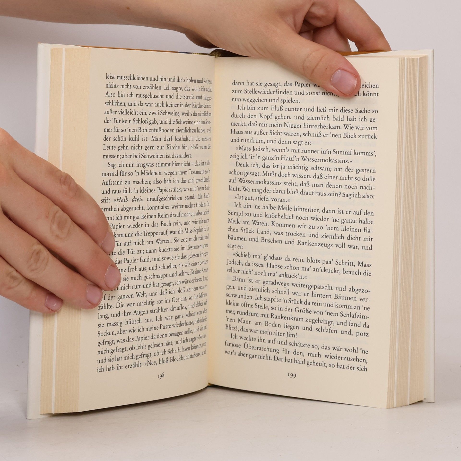 Mark Twain Abenteuer von Huckleberry Finn