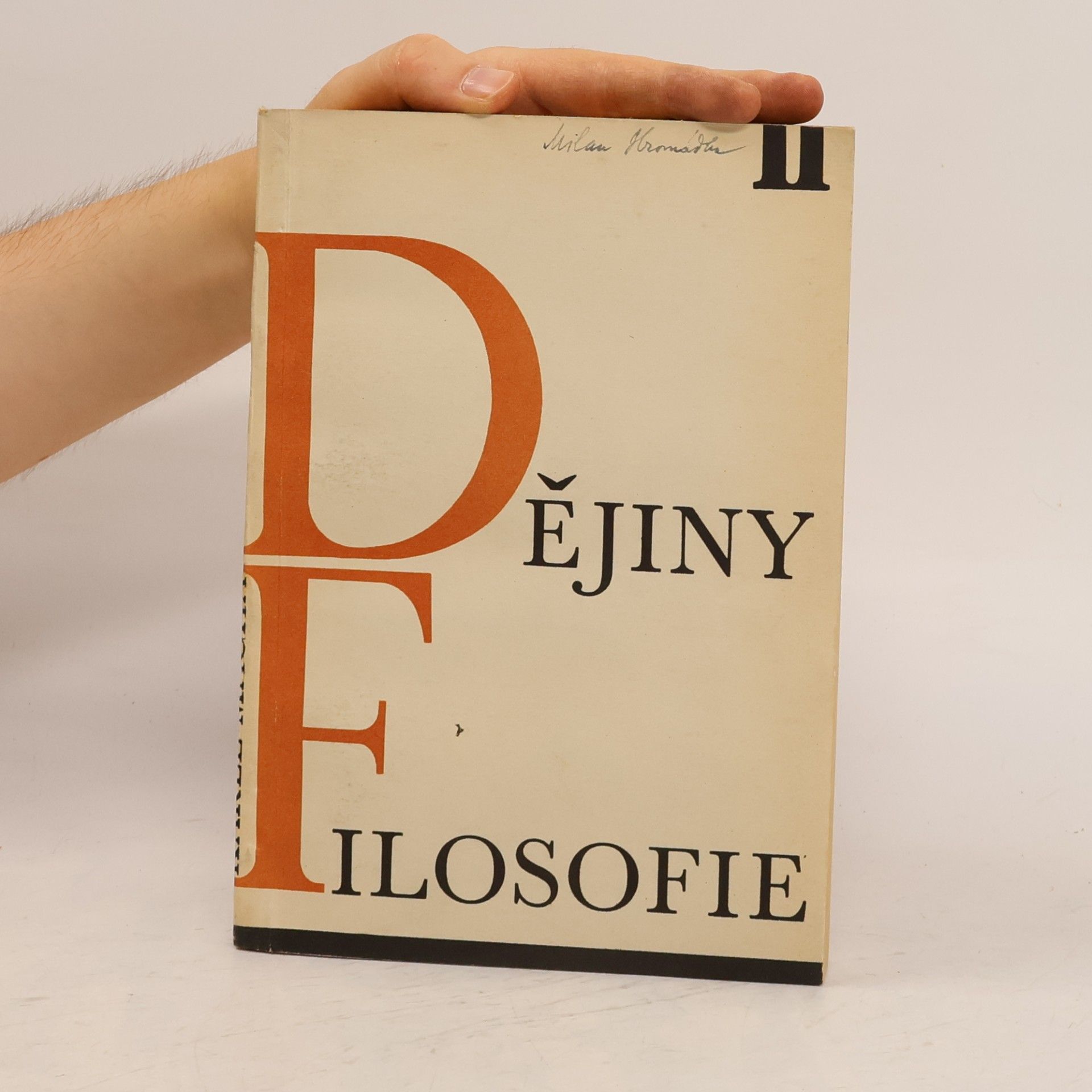 Karel Mácha Dějiny filosofie. 2. díl.