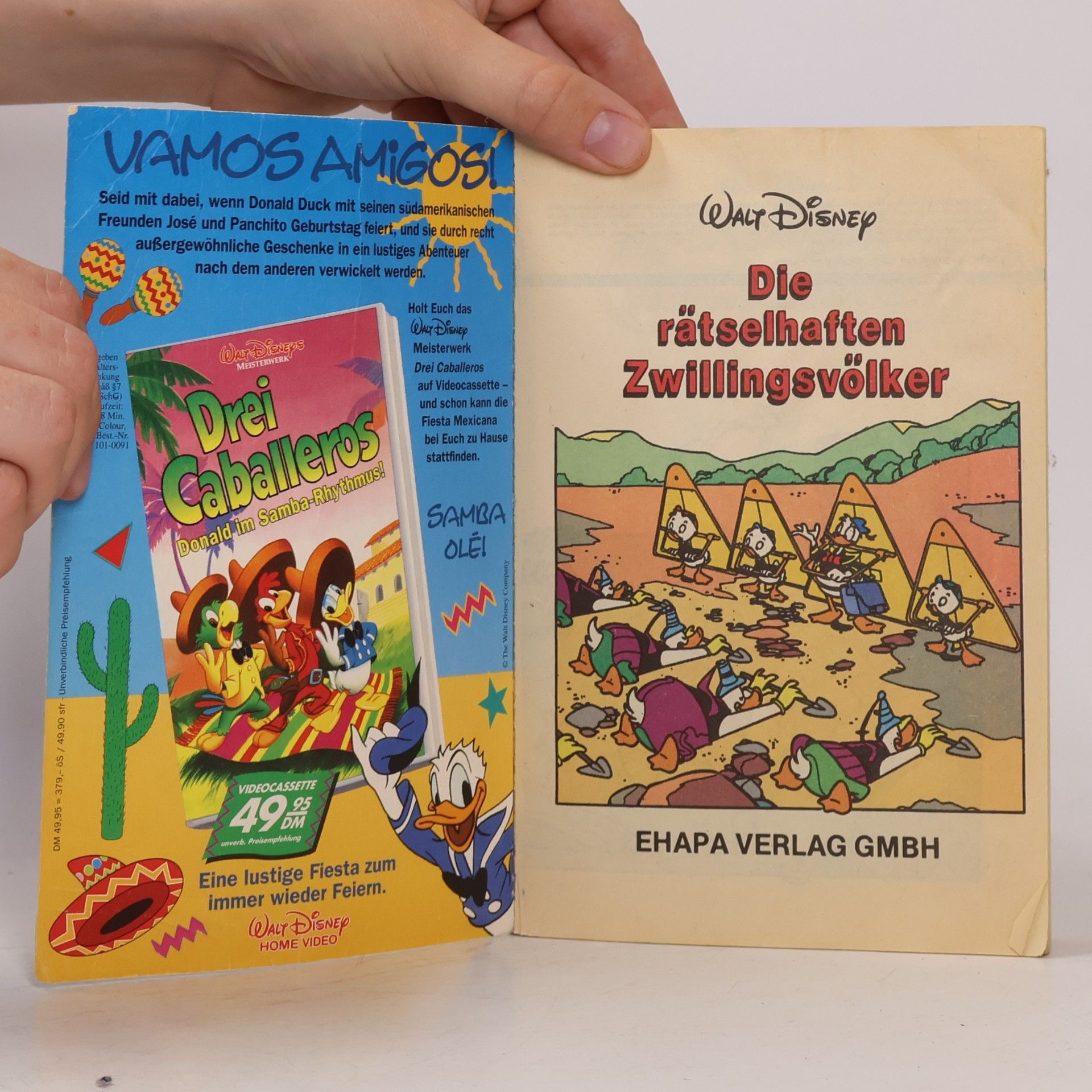 Walt Disney Walt Disneys Lustige Taschenbuecher LTB 180 - Die rätselhaften Zwillingsvölker