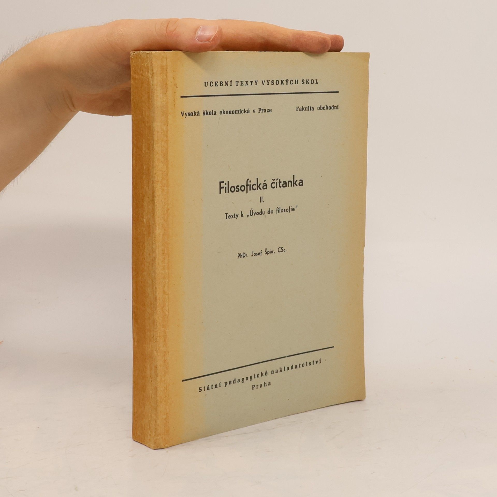 Filosofická čítanka II. Texty k „Úvodu do filosofie“