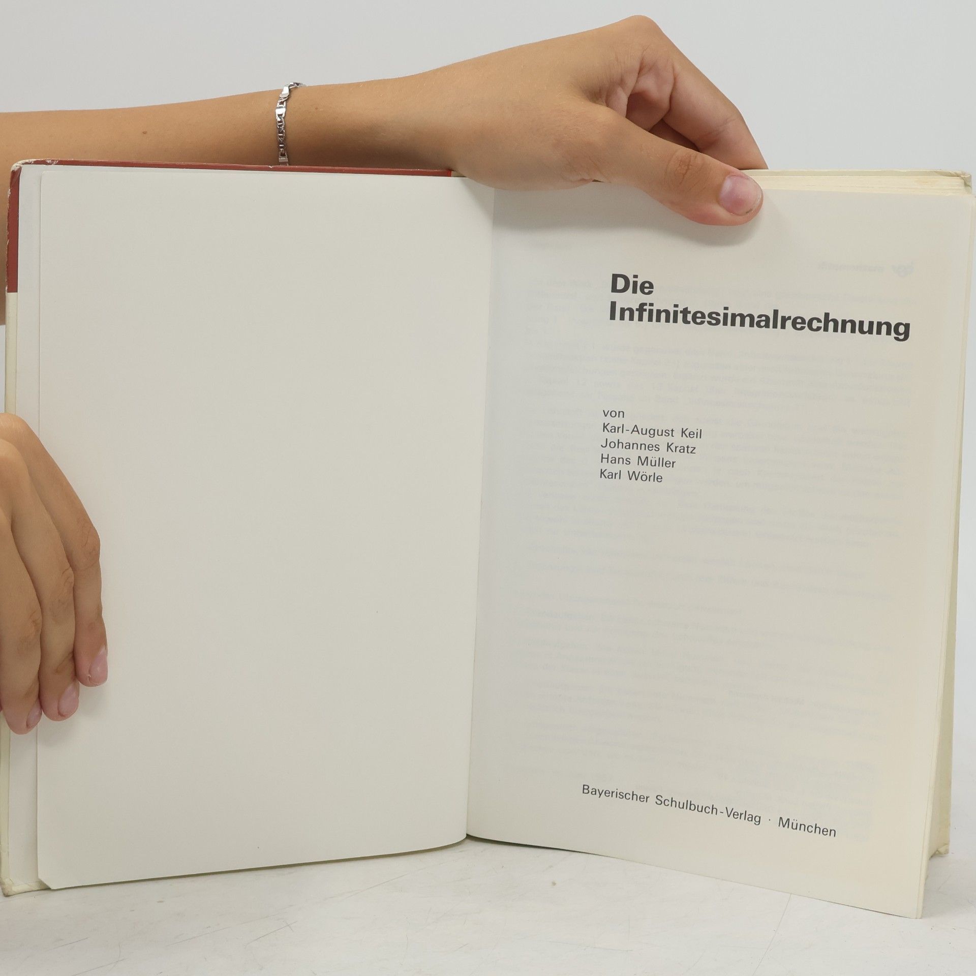 Various authors Die Infinitesimalrechnung