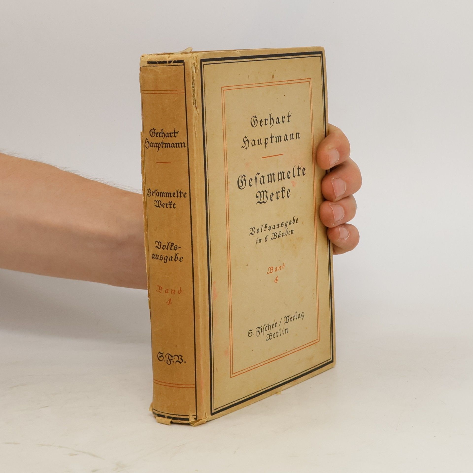 Gerhart Hauptmann Gesammelte Werke 4