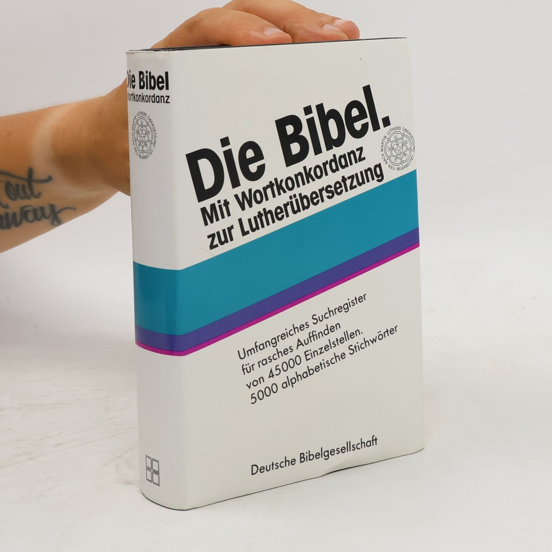 Kolektiv autorů Lutherbibel Taschenausgabe ohne Apokryphen mit Konkordanz