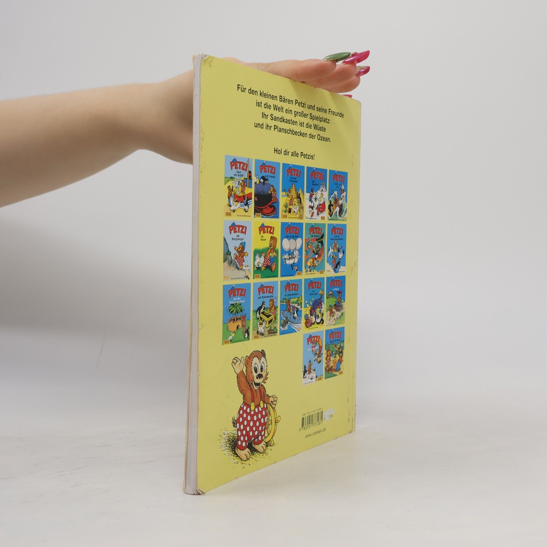Carla Hansen Petzi - 8: Petzi als Bergsteiger