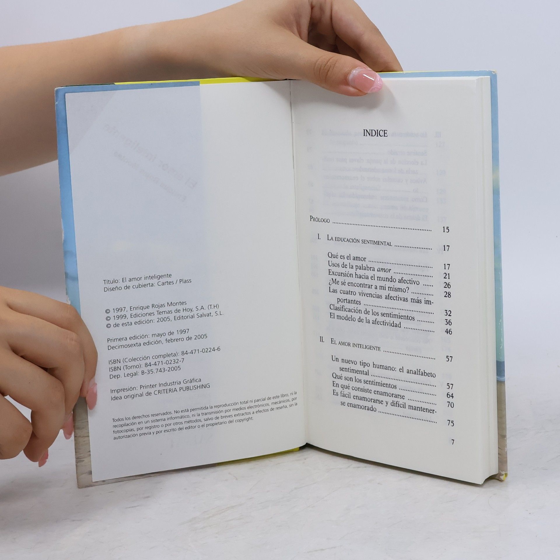 Enrique Rojas Montes Biblioteca Crecimiento Personal: El amor inteligente