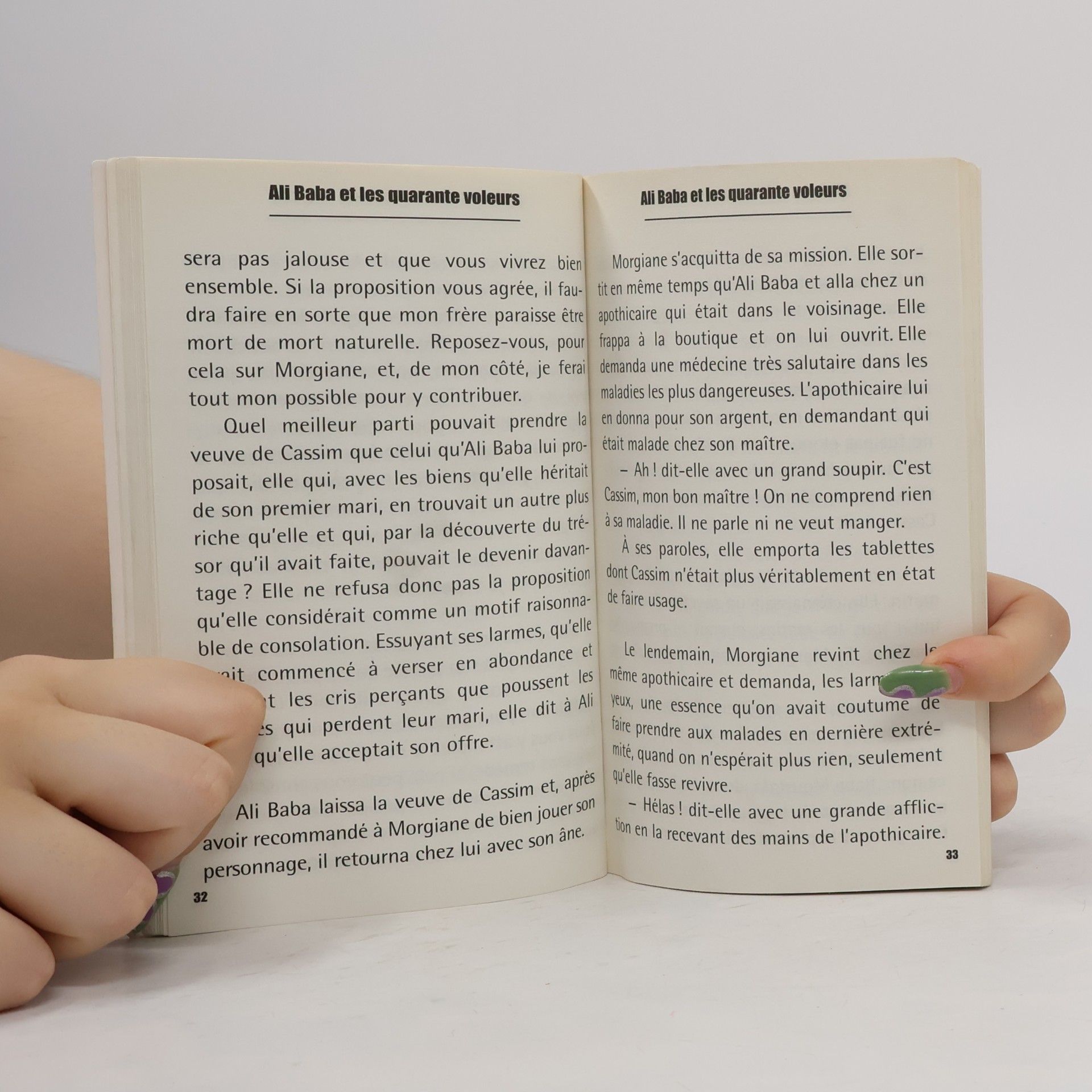 Histoire pour lire: Ali Baba et les quarante voleurs