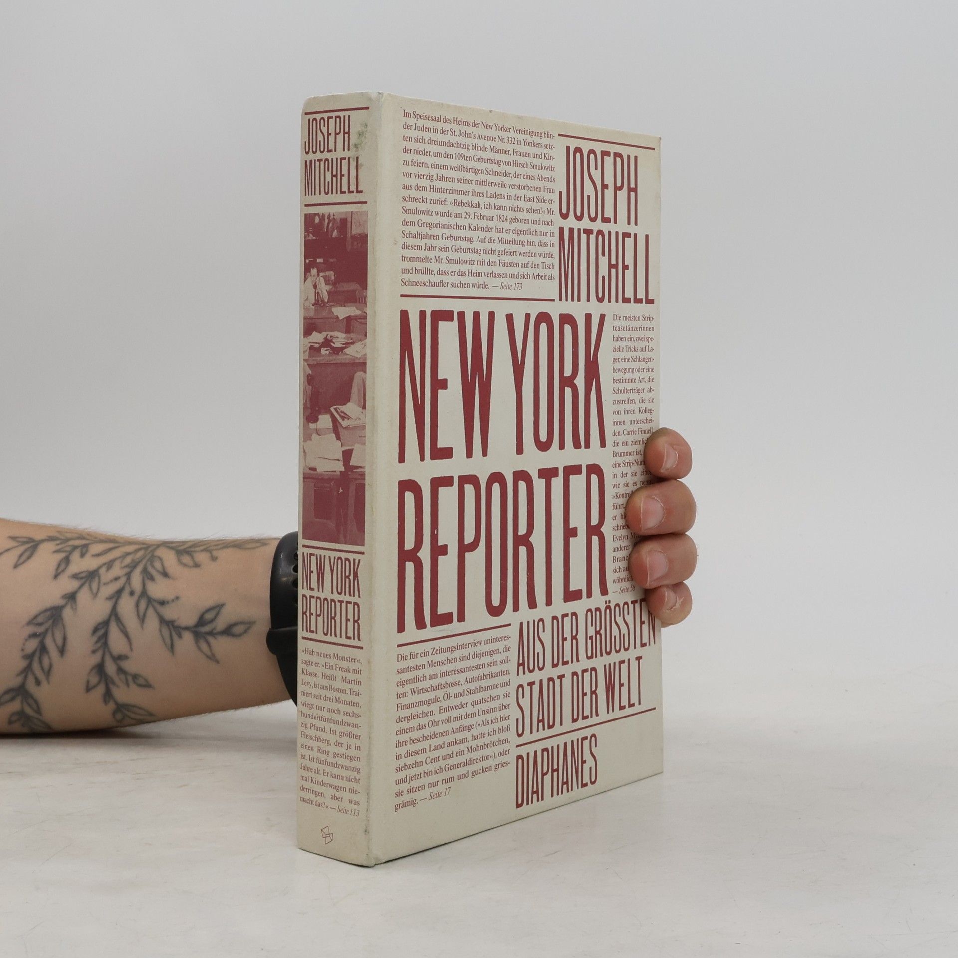 Joseph Mitchell New-York-Reporter