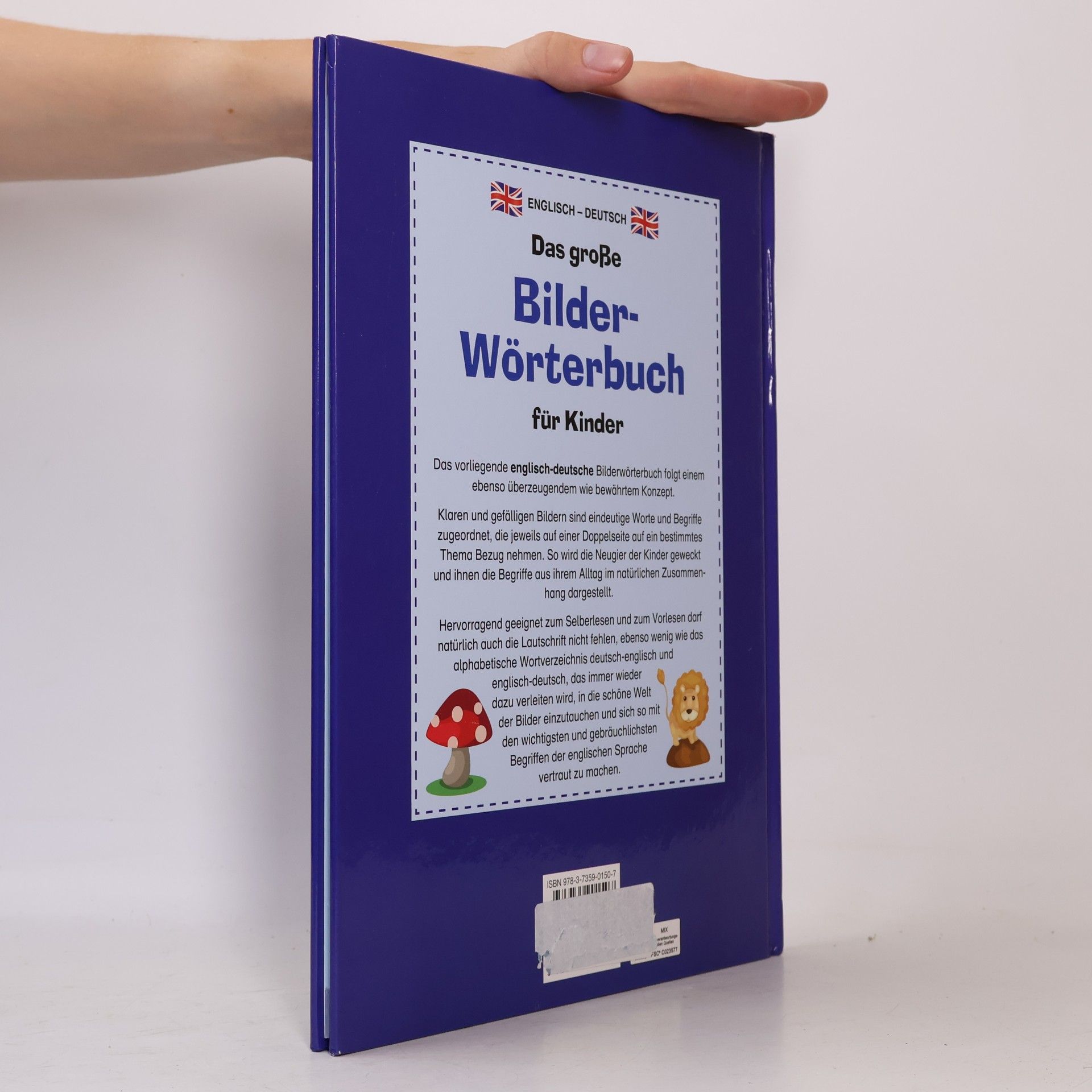 Christian Zentner Bildwörterbuch für Kinder. Englisch-Deutsch.