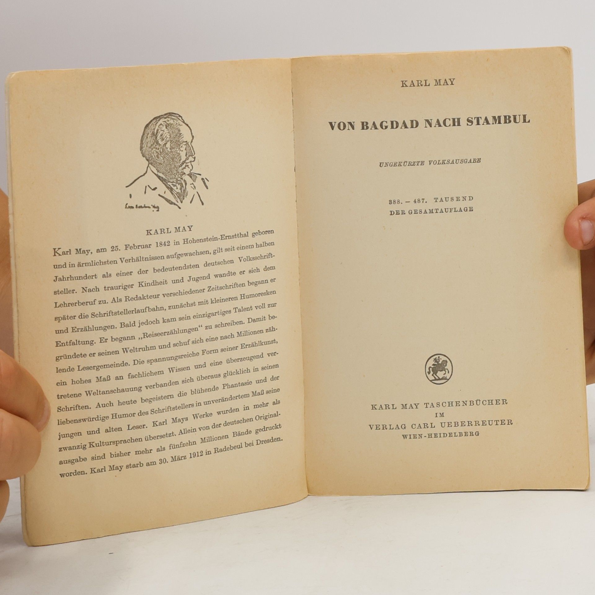 Karl May Von Bagdad nach Stambul