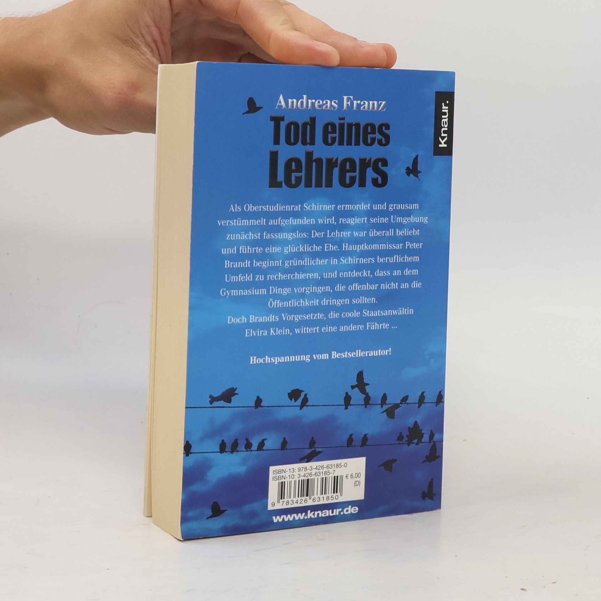 Andreas Franz Tod eines Lehrers