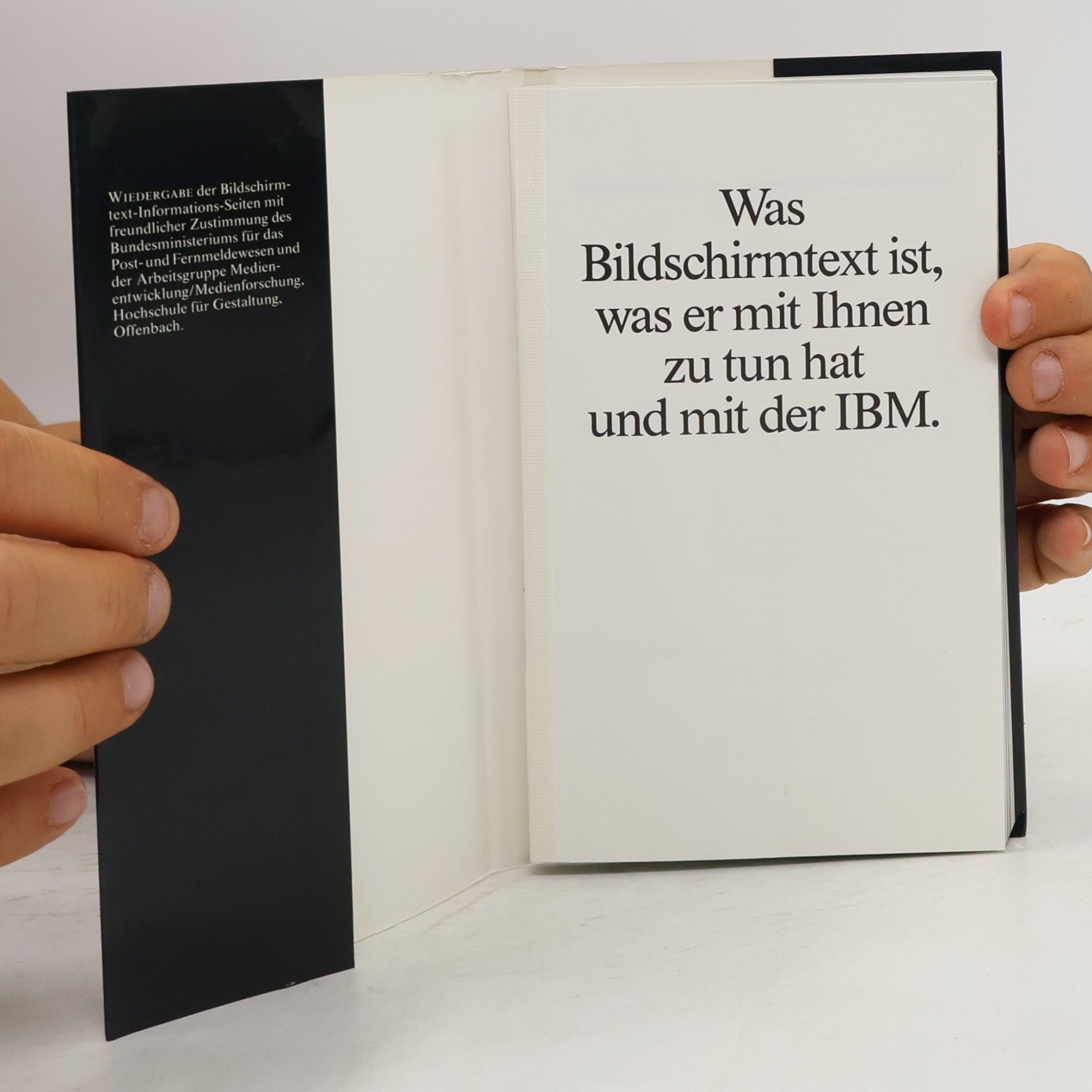 Autorenkollektiv Was Bildschirmtext ist, was er mit Ihnen zu tun hat und mit der IBM