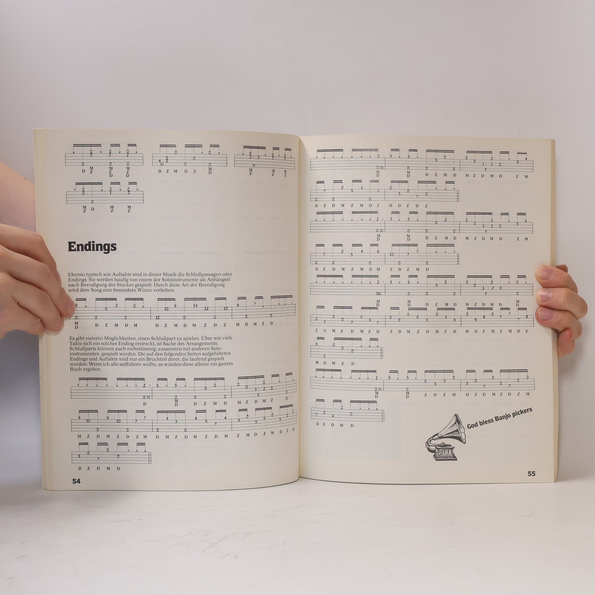 Rüdiger Helbig 5.string Banjo - Lehrbuch im Tabulatur-System für Scruggs-, Melodic- und Chromaticstil mit 50 Instrumental-Songs