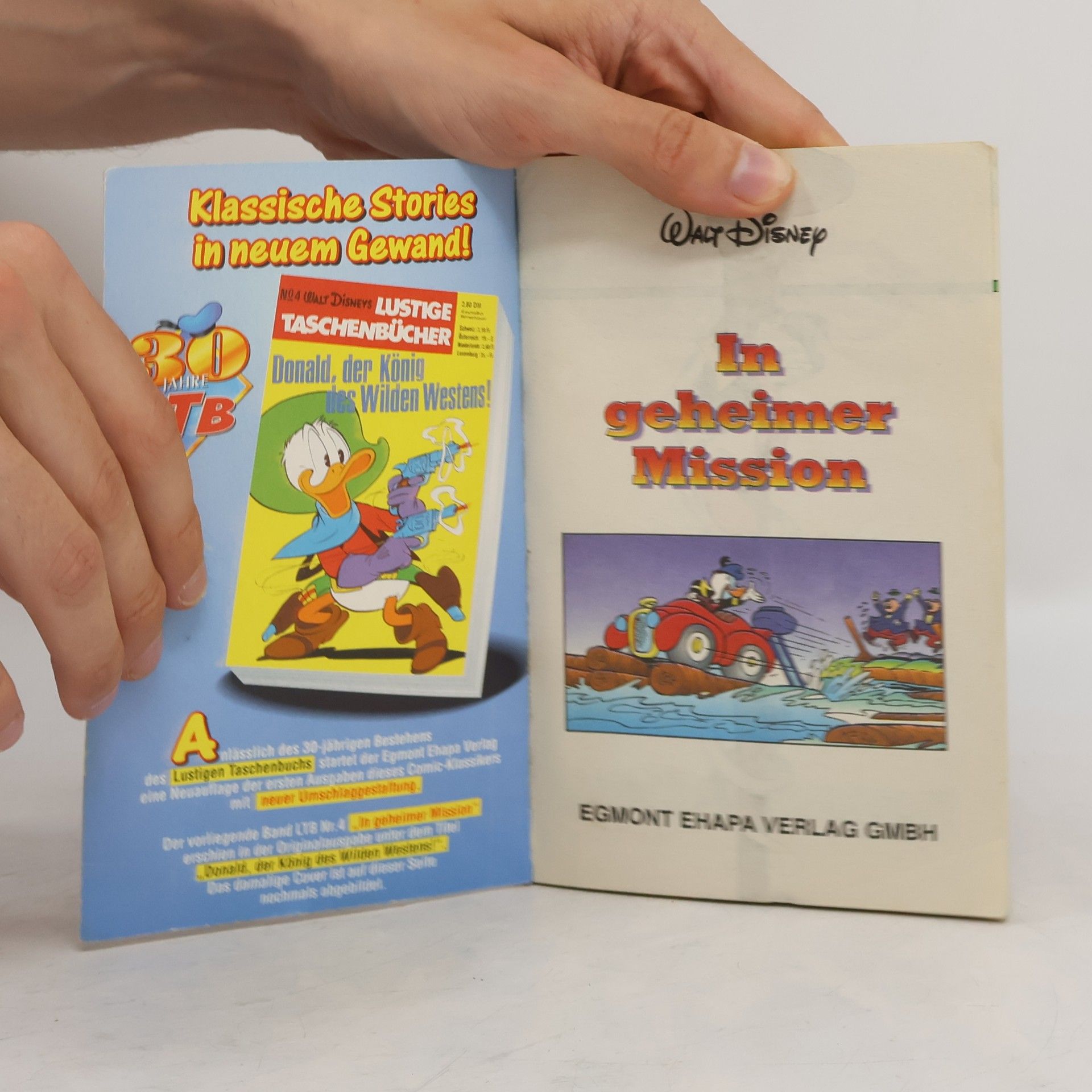Walt Disney Lustiges Taschenbuch 4. In geheimer Mission