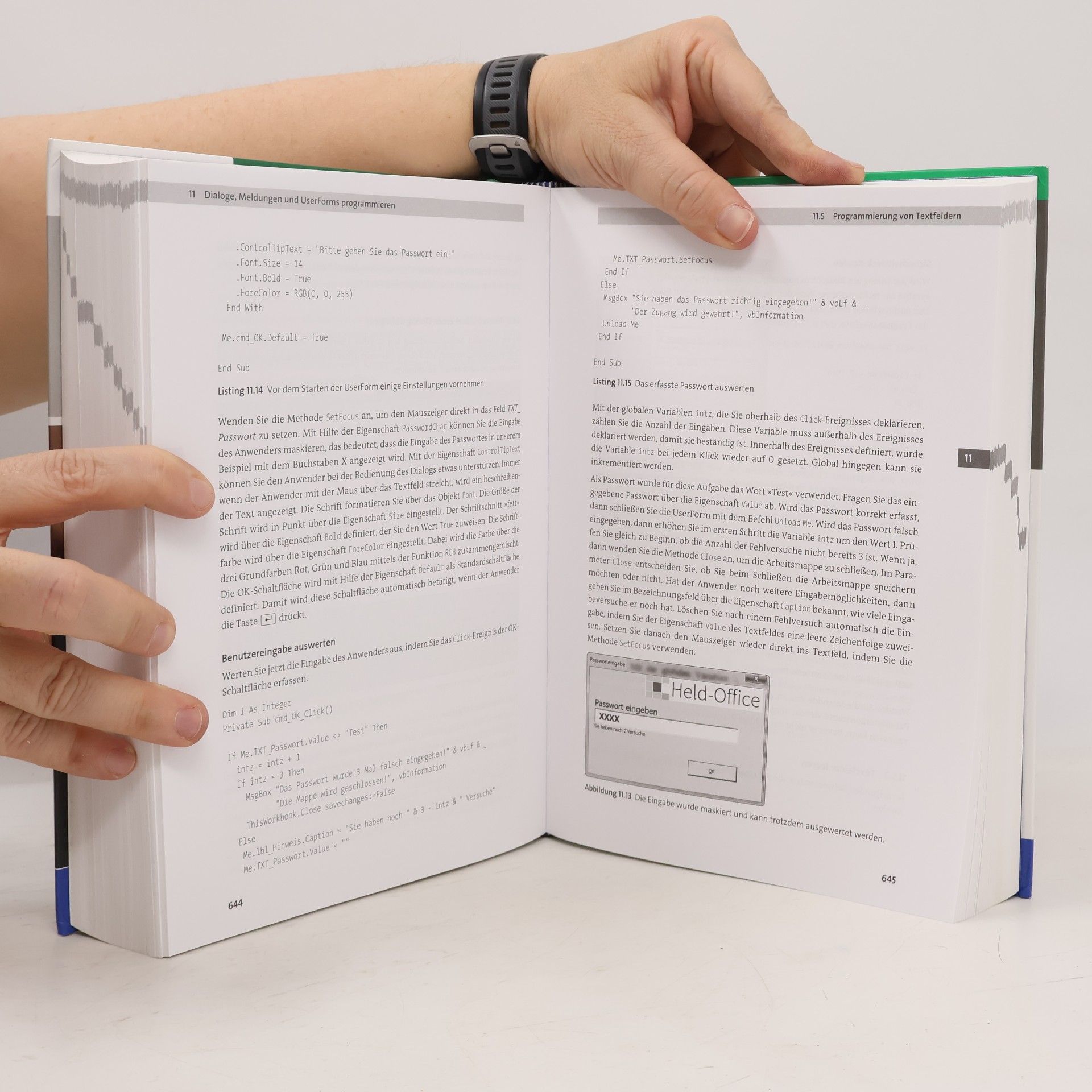 Bernd Held VBA mit Excel