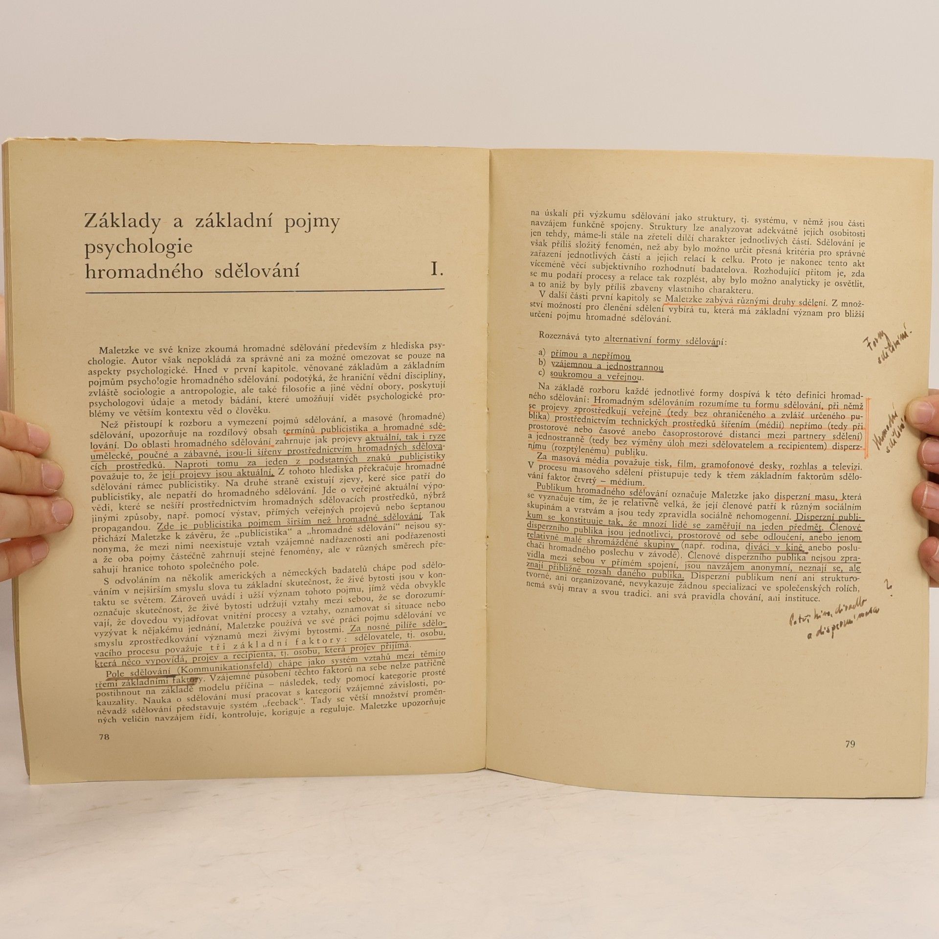 Kolektiv autorů Psychologie a sociologie hromadného sdělování