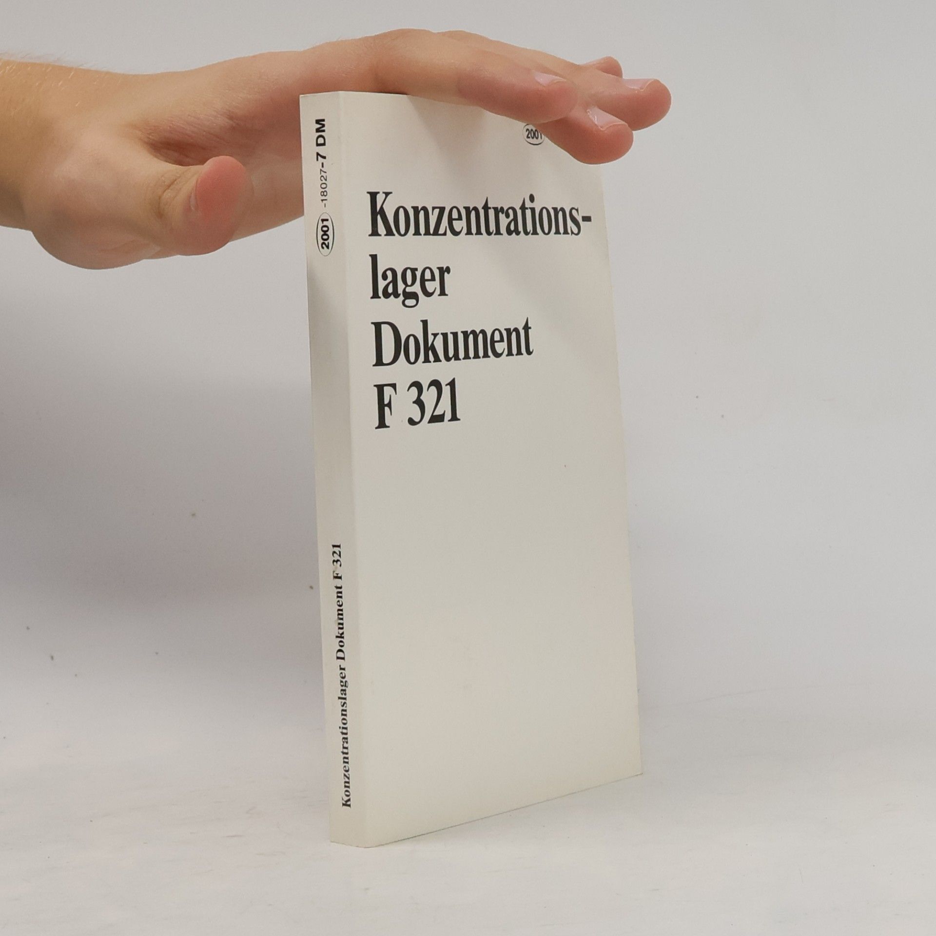Kolektív autorov Konzentrationslager Dokument F 321