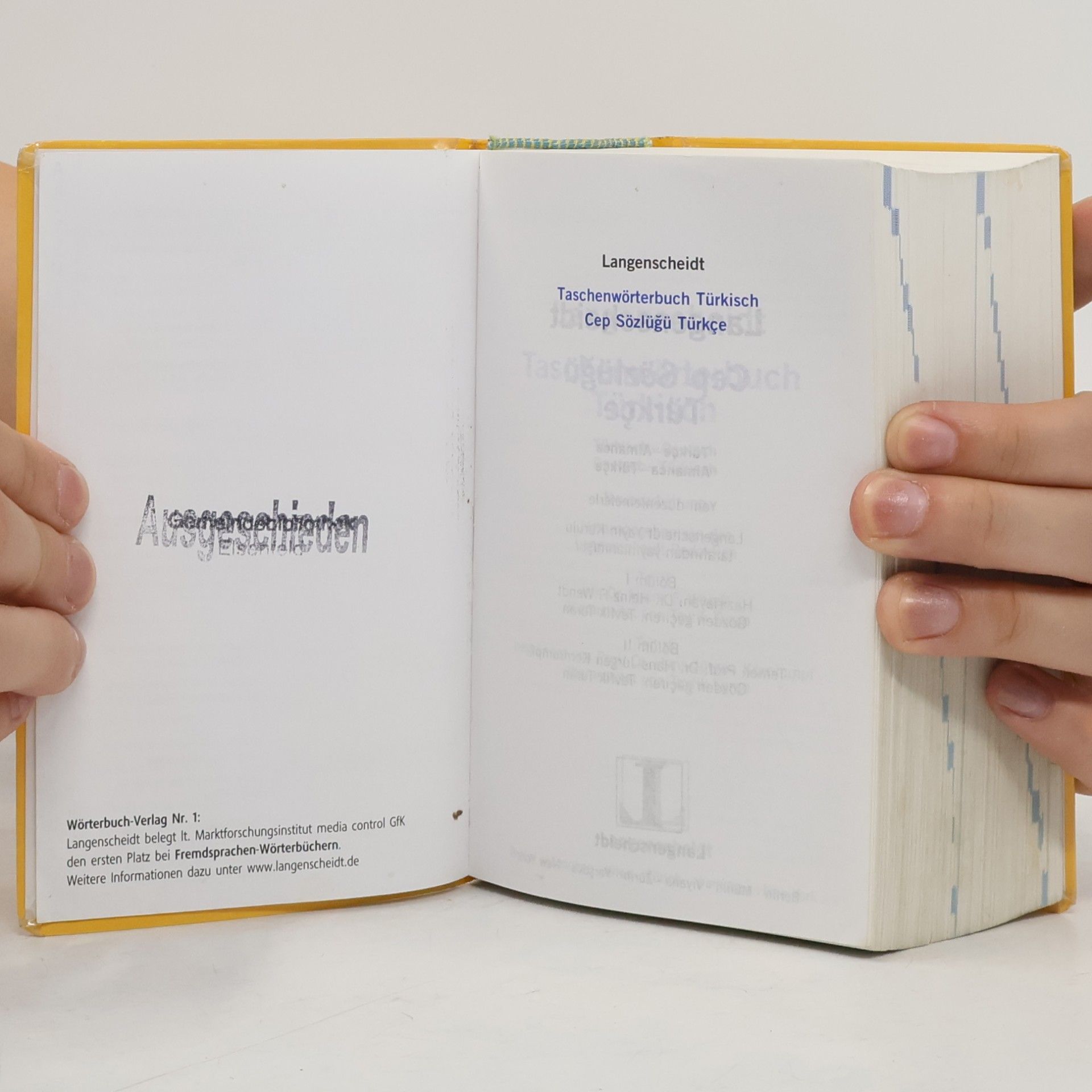 Heinz F. Wendt Langenscheidt Taschenwörterbuch Türkisch