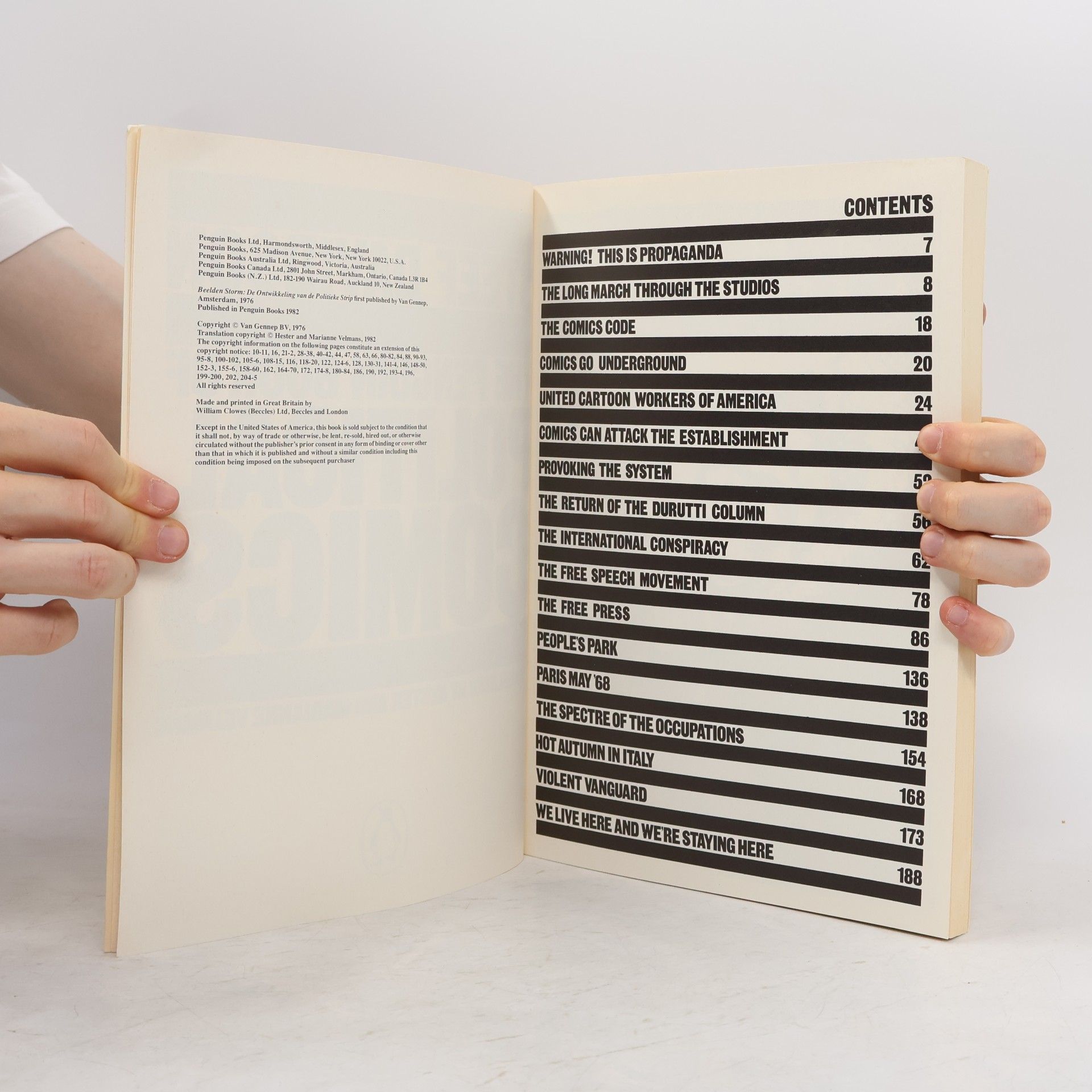 Steef Davidson The Penguin Book of Political Comics