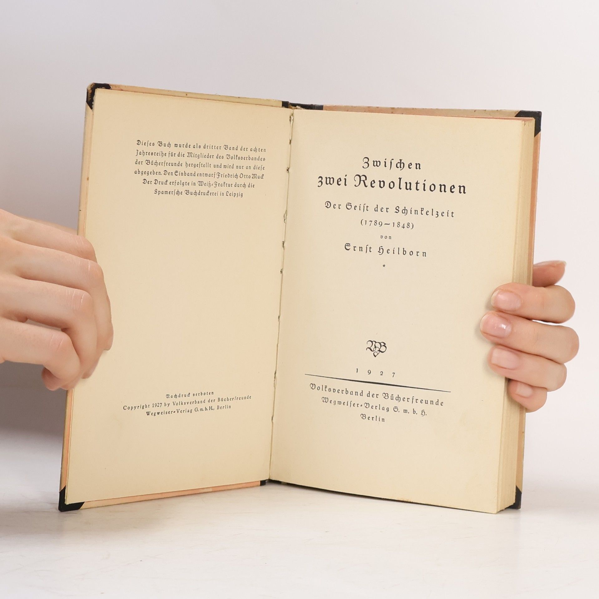 Ernst Heilborn Zwischen zwei Revolutionen