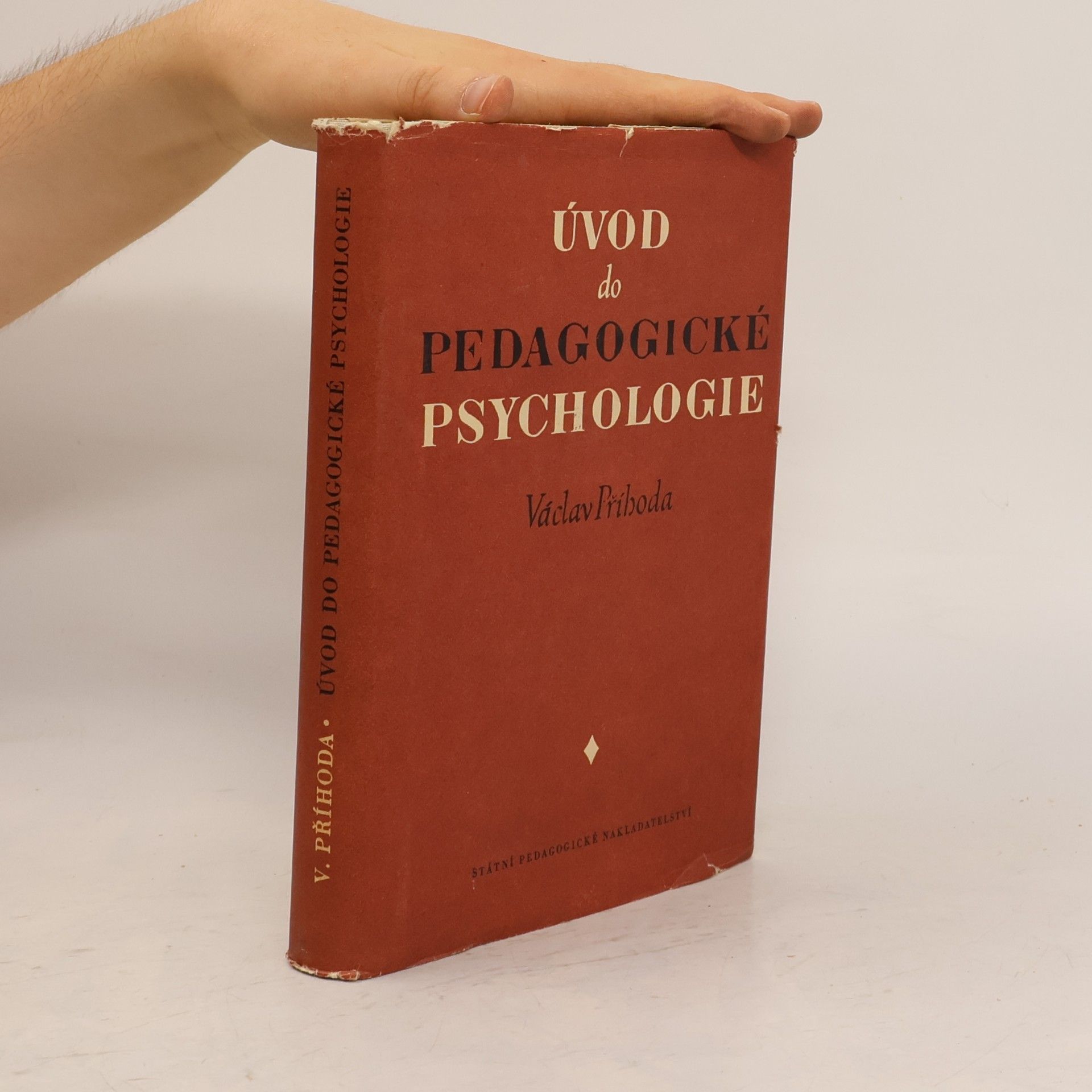 Václav Příhoda Úvod do pedagogické psychologie