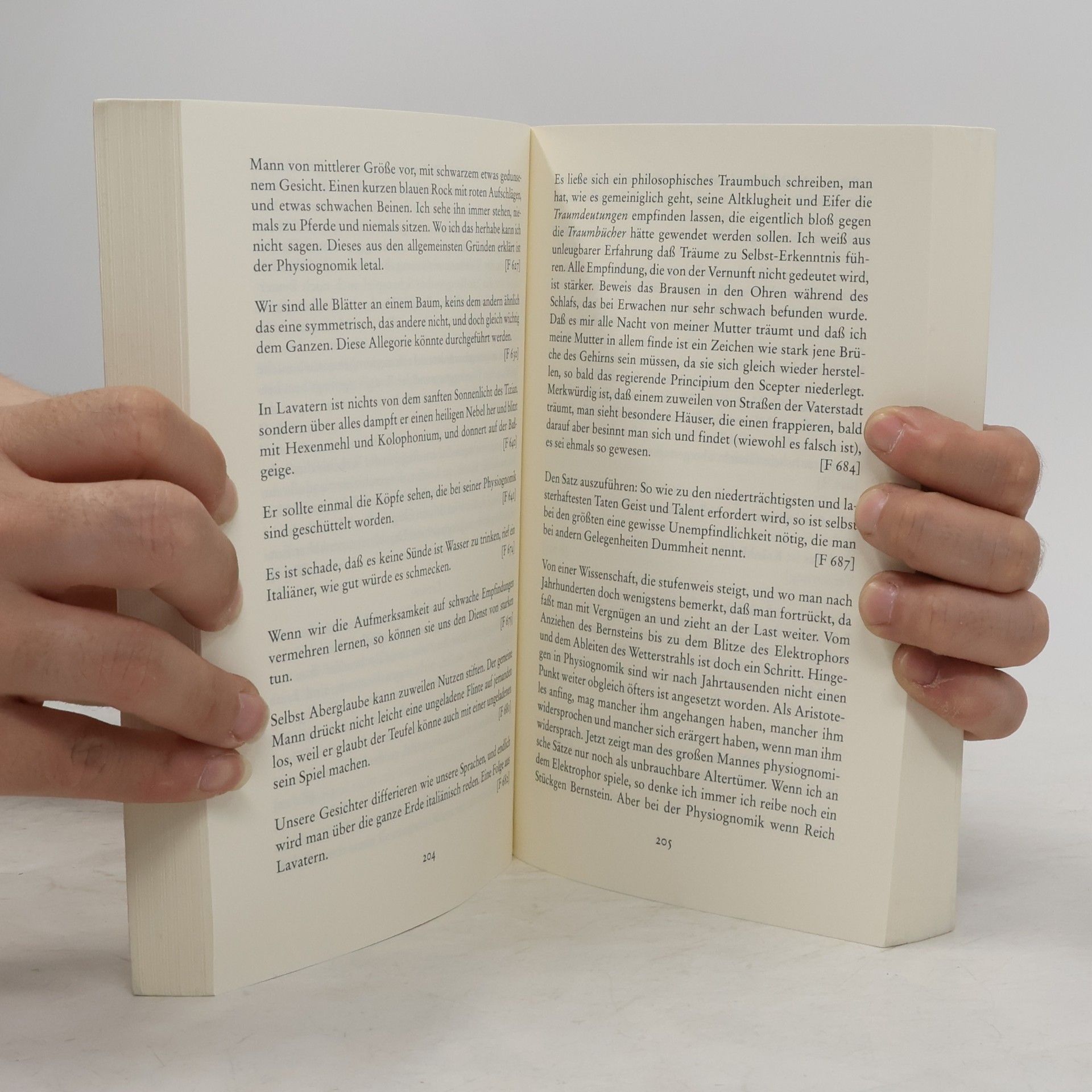 Georg Christoph Lichtenberg Fischer Klassik: Aus den Sudelbüchern