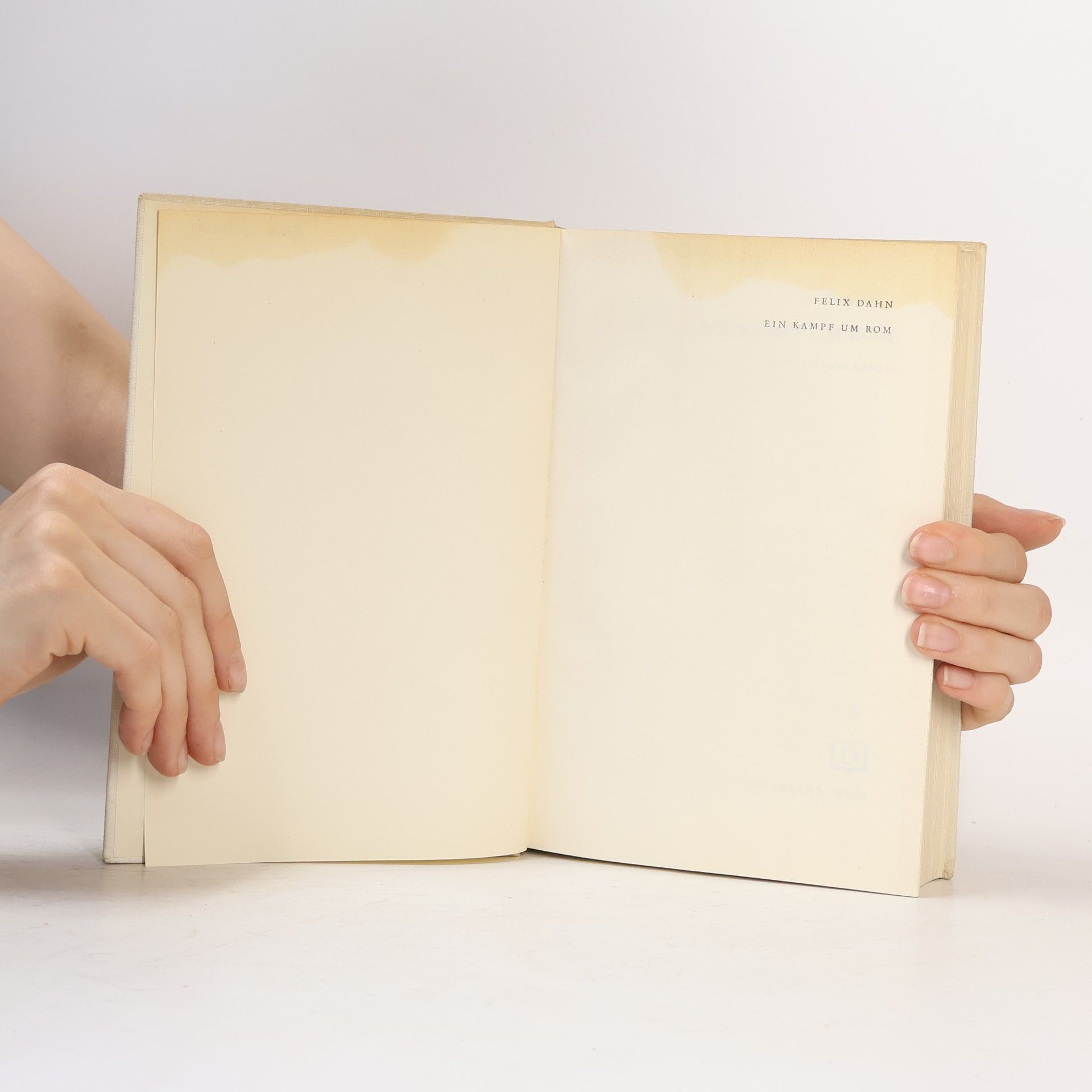 Felix Dahn Ein Kampf um Rom