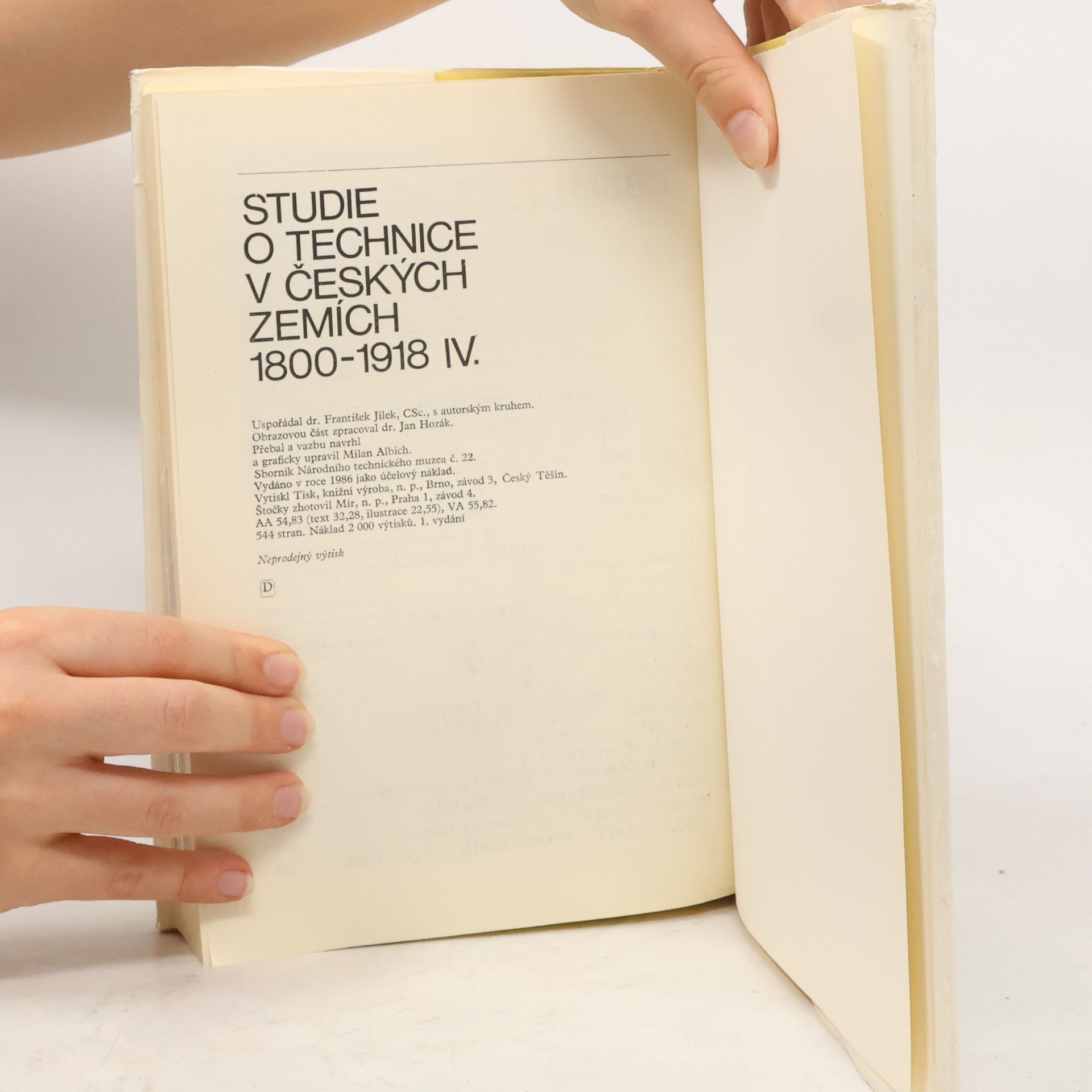 František Jílek Studie o technice v českých zemích 1800-1918 IV.