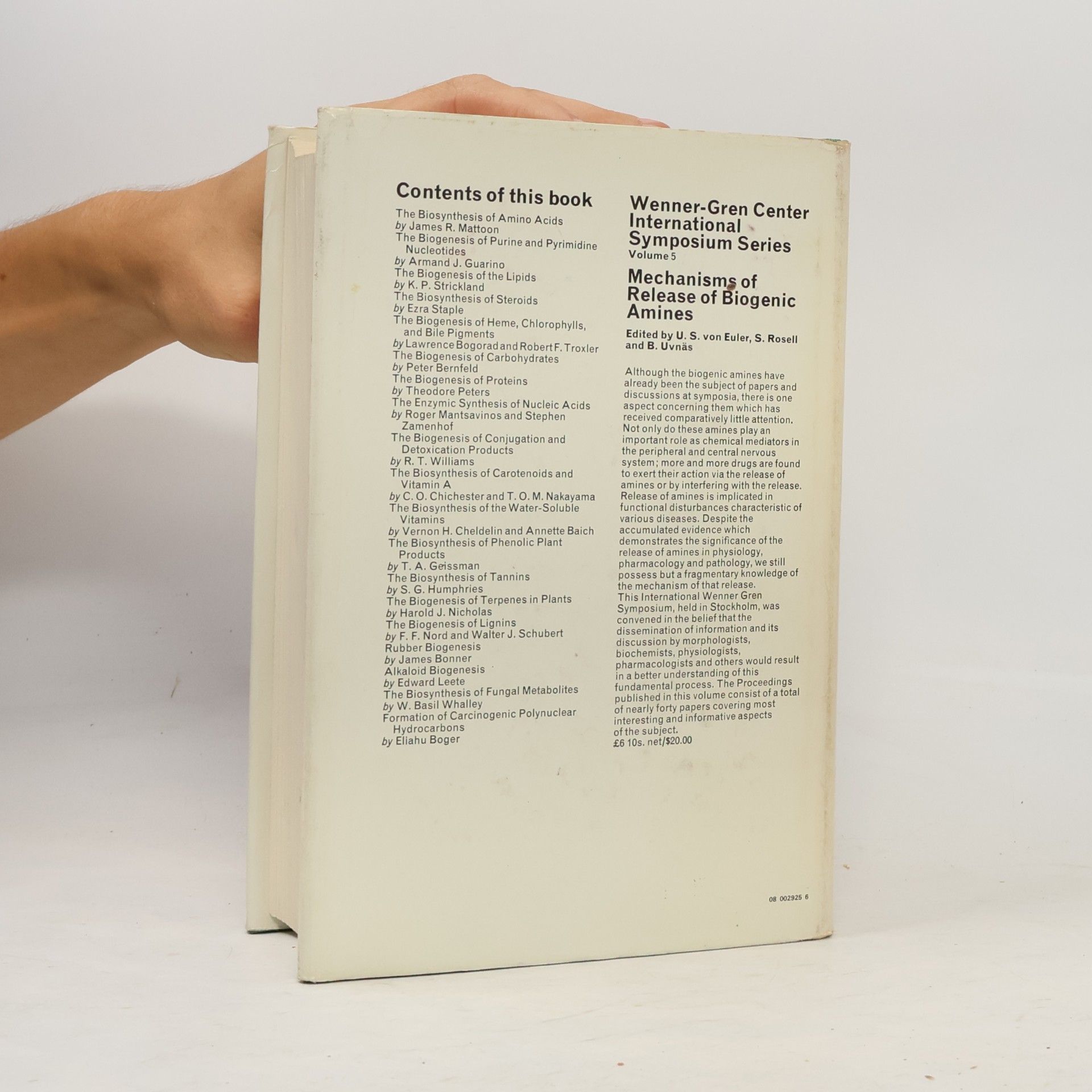 Various authors Biogenesis of Natural Compounds