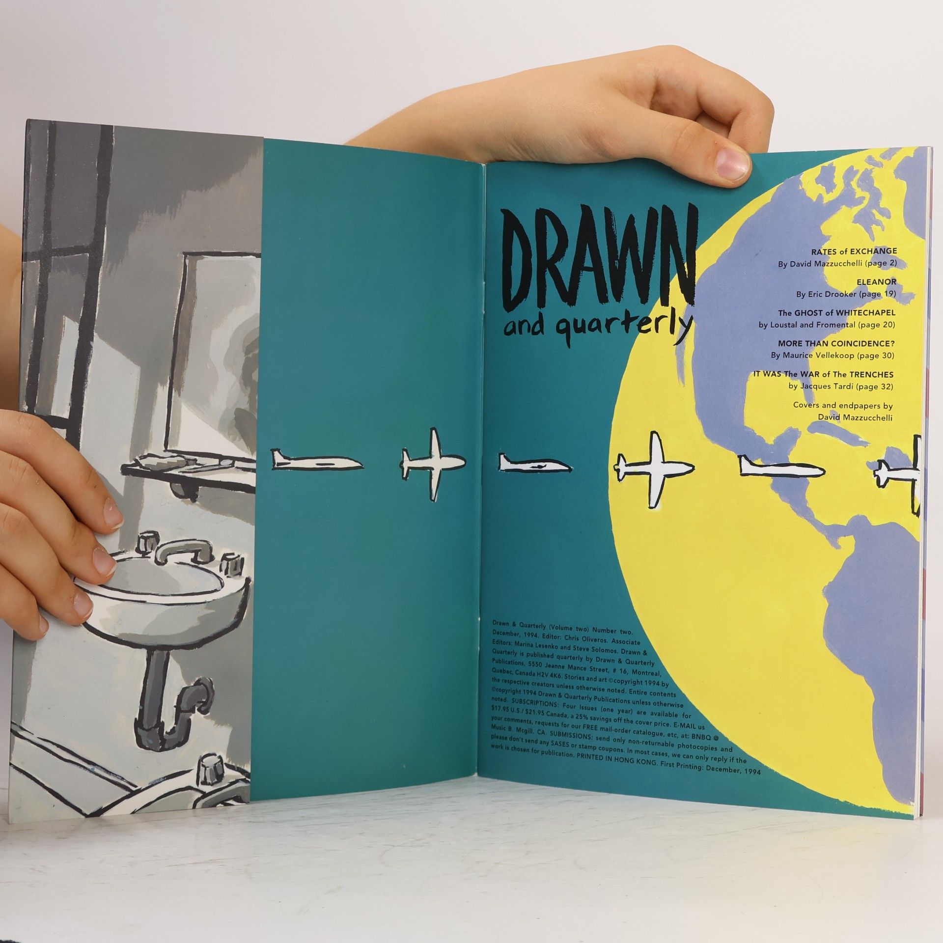 Chris Oliveros Drawn & Quarterly 2