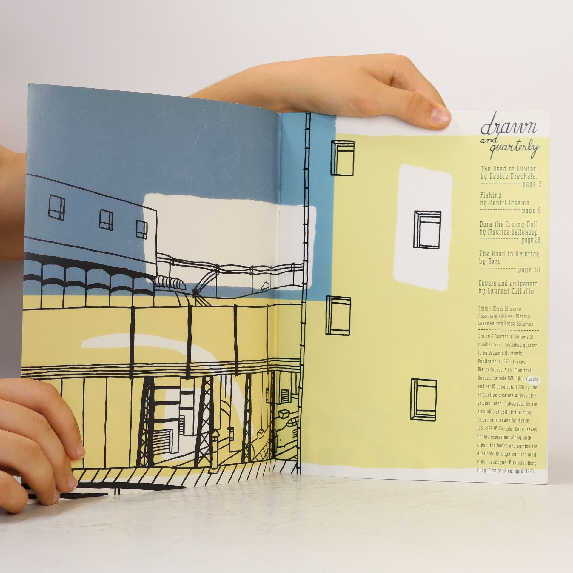 Chris Oliveros Drawn & Quarterly 5
