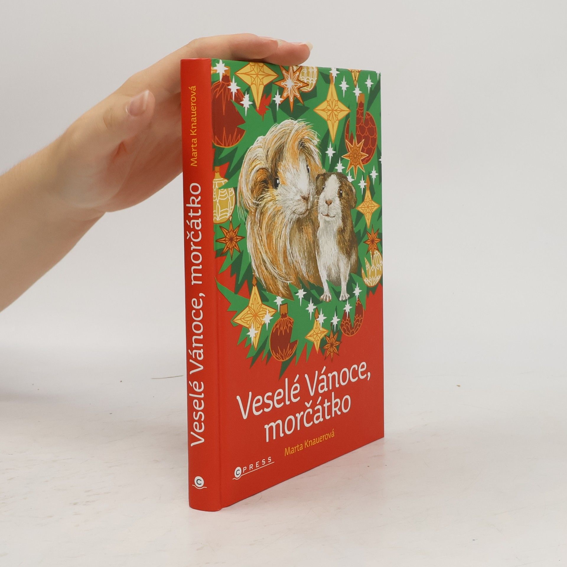 Marta Knauerová Veselé Vánoce, morčátko