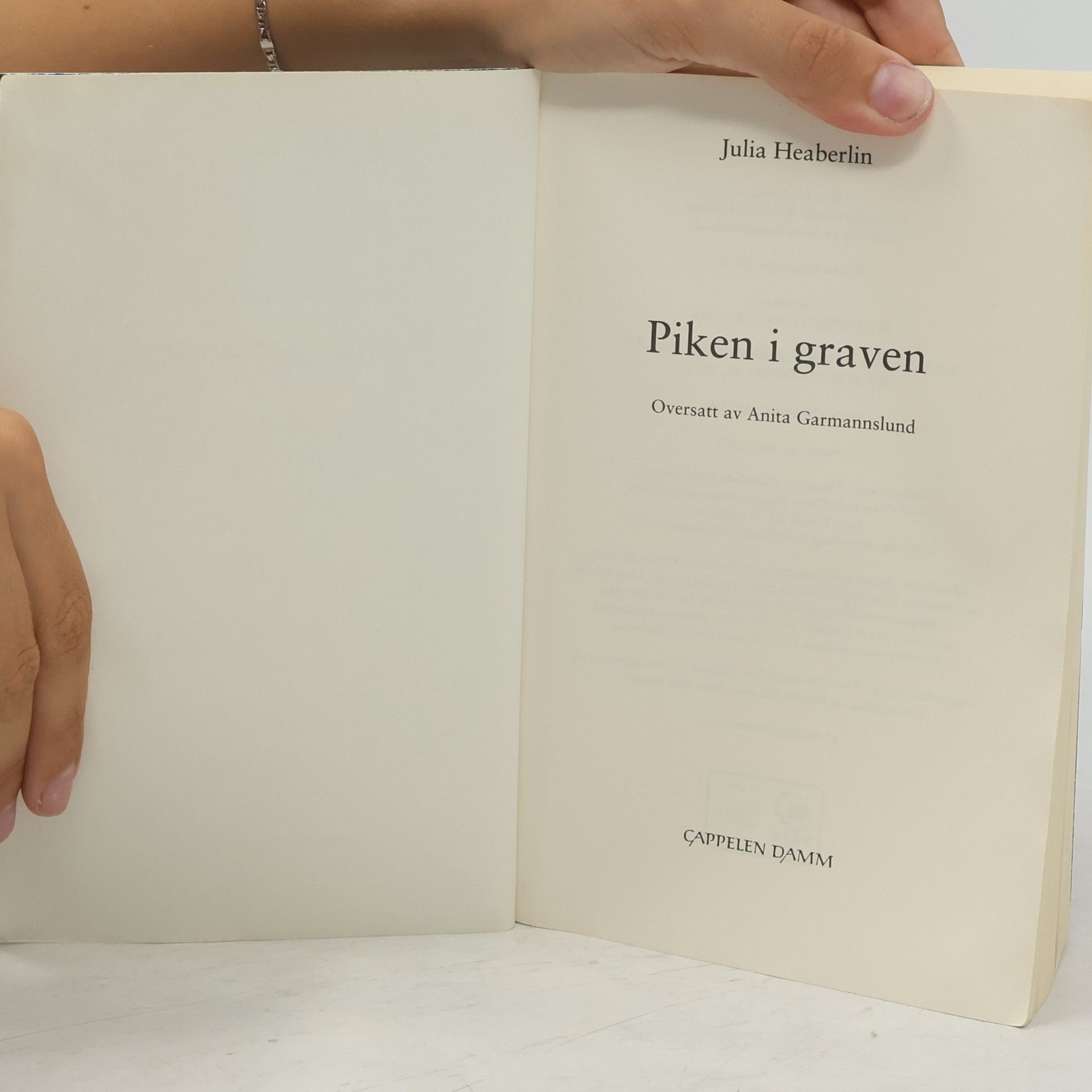 Julia Heaberlin Piken i graven