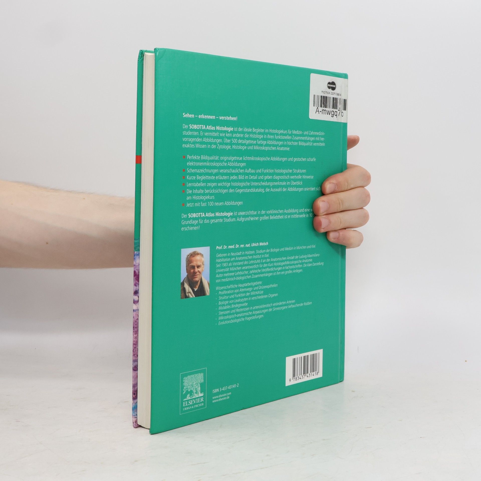 Ulrich Welsch Sobotta: Atlas Histologie