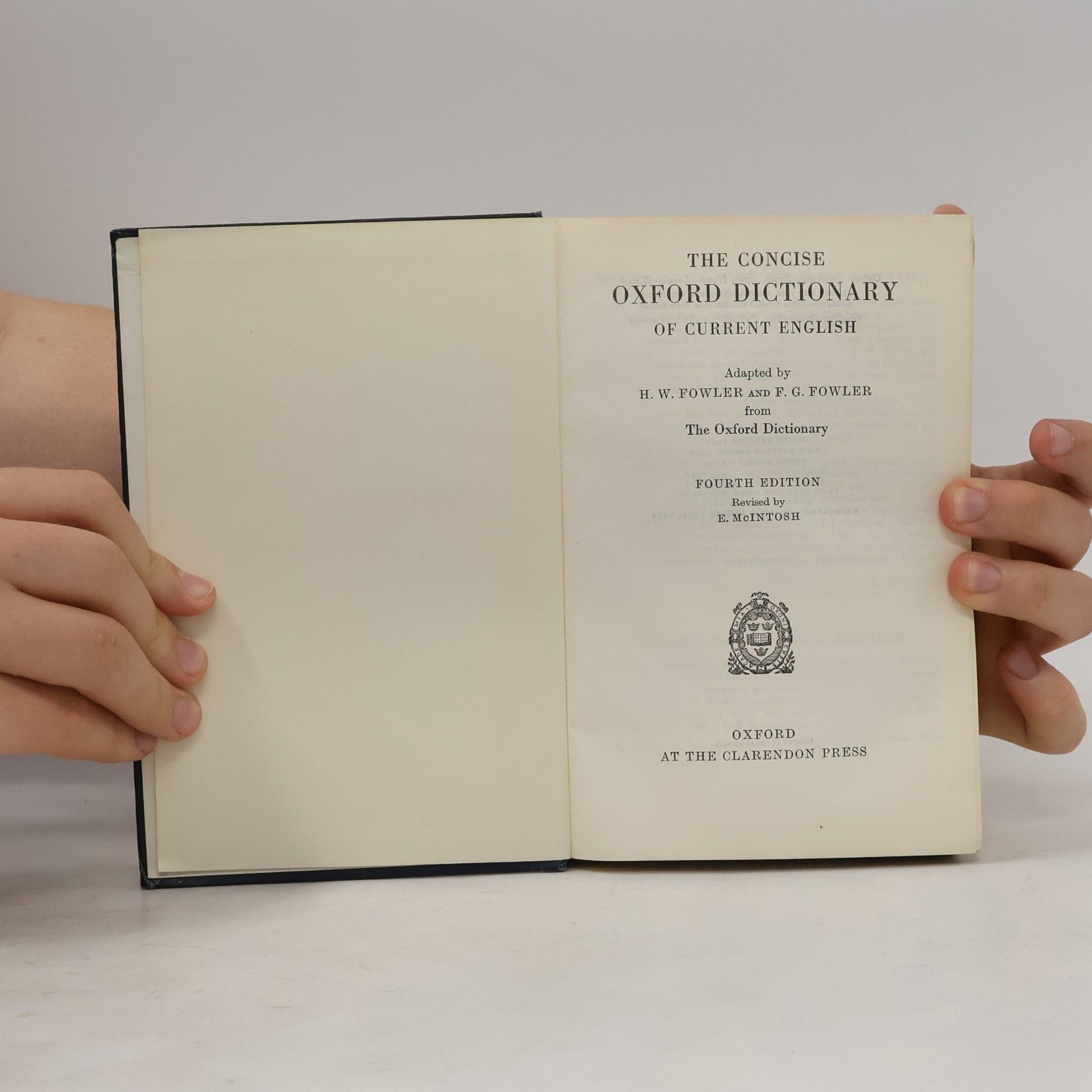 Autorenkollektiv The Concise Oxford Dictionary