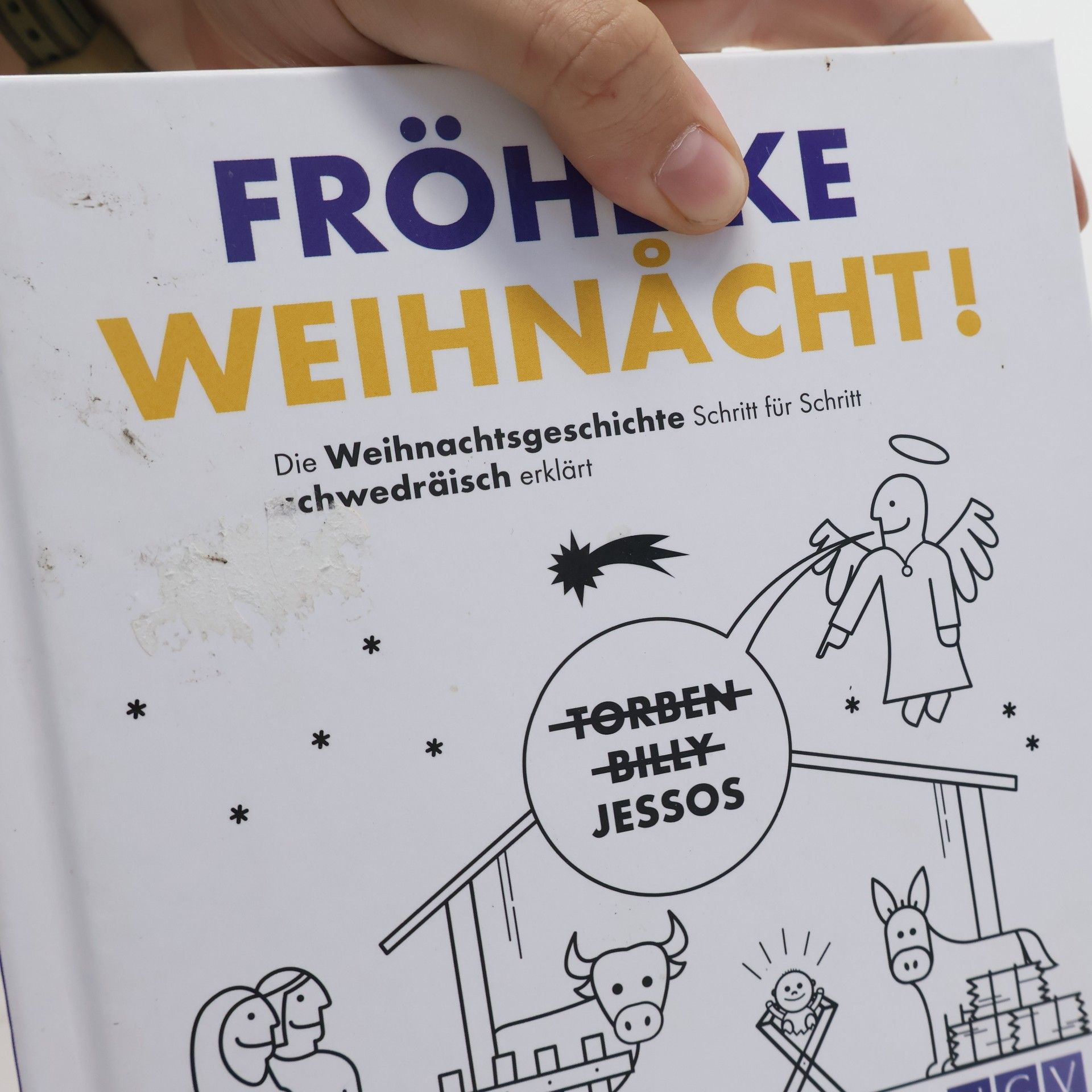 Hartmut Ronge Fröhlike Weihnacht: Die Weihnachtsgeschichte Schritt für Schritt auf schwedräisch erklärt