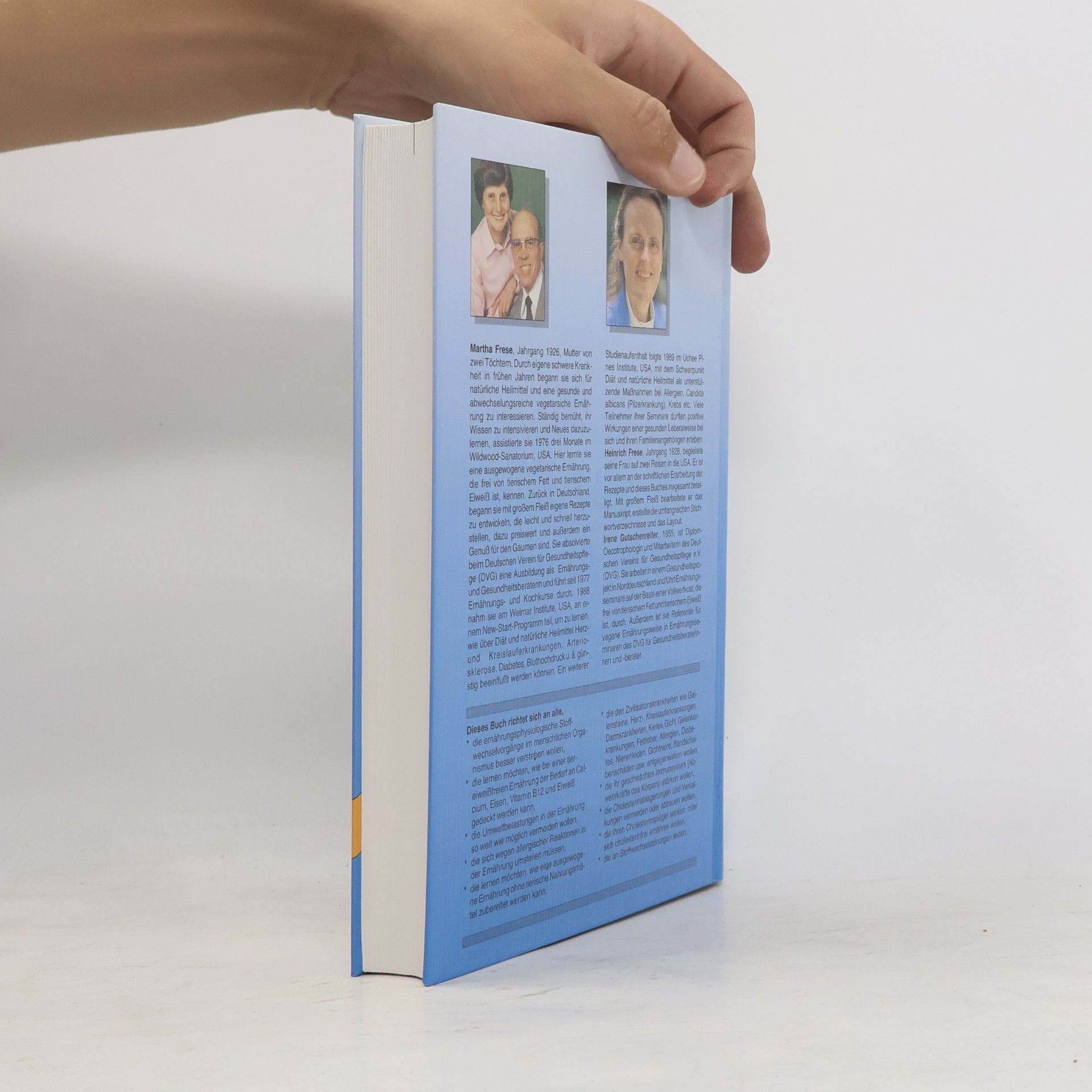 Martha Frese Das grosse Handbuch der vegetarischen Vollwert-Ernährung