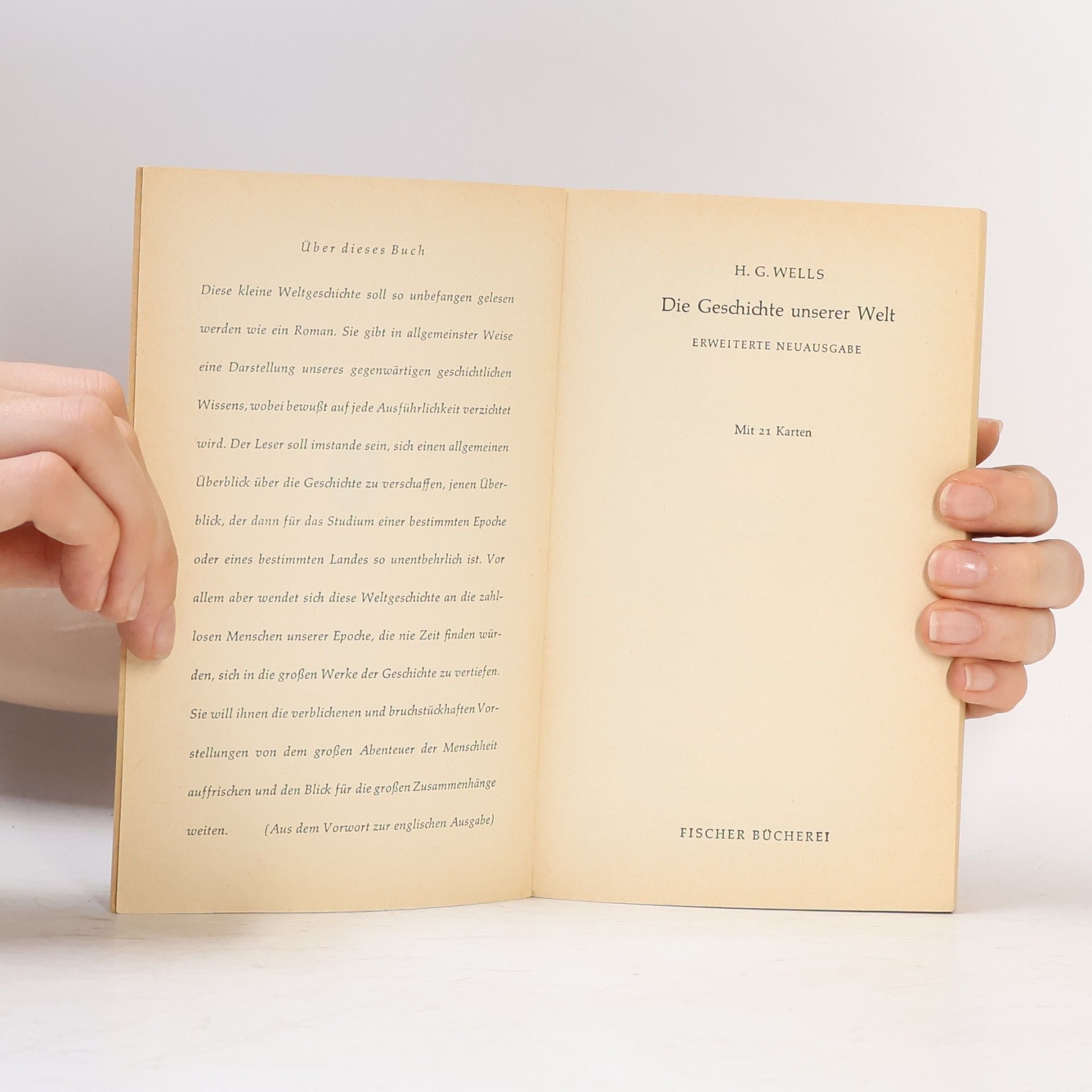 Herbert George Wells Die Geschichte unserer Welt