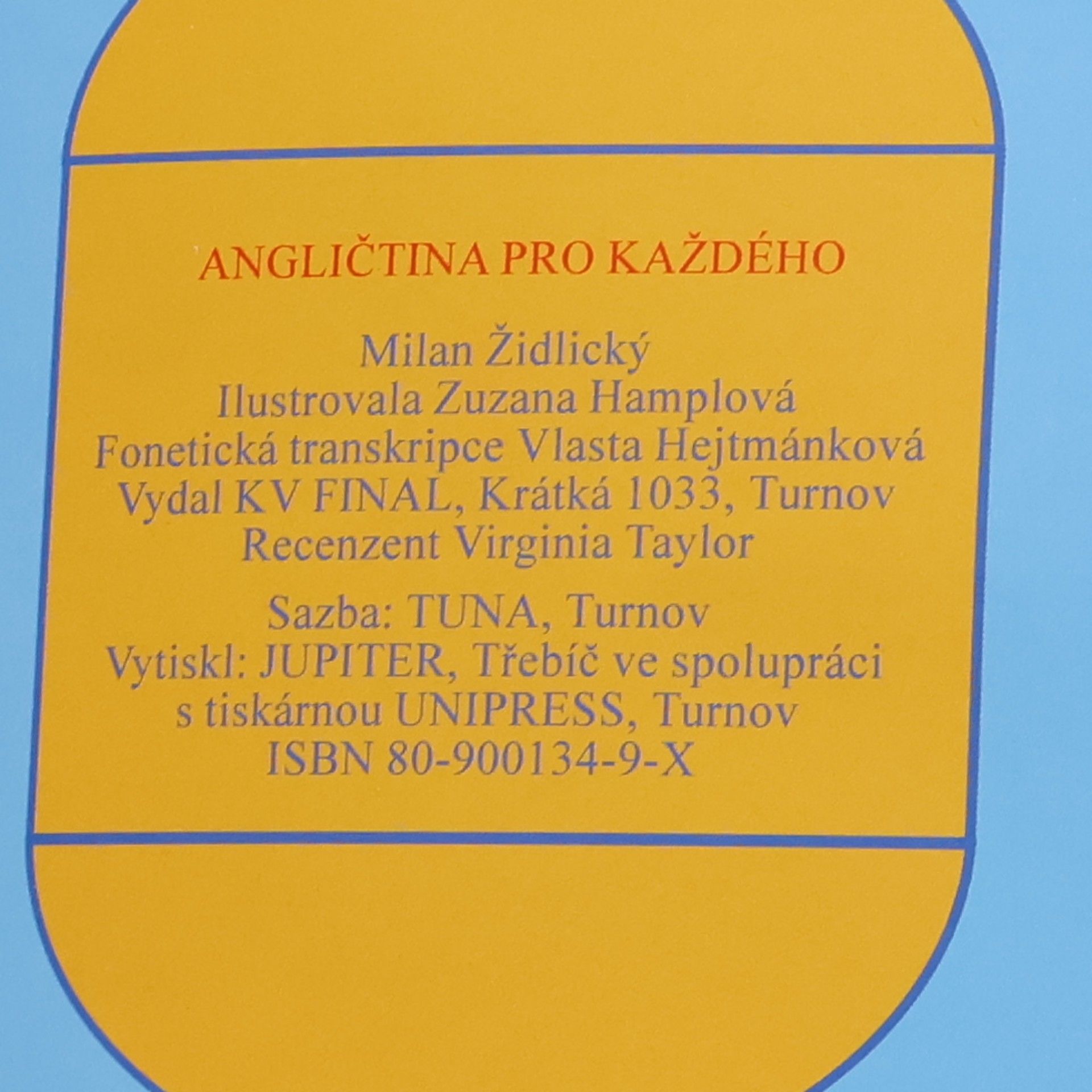 Zuzana Hamplová Angličtina pro každého