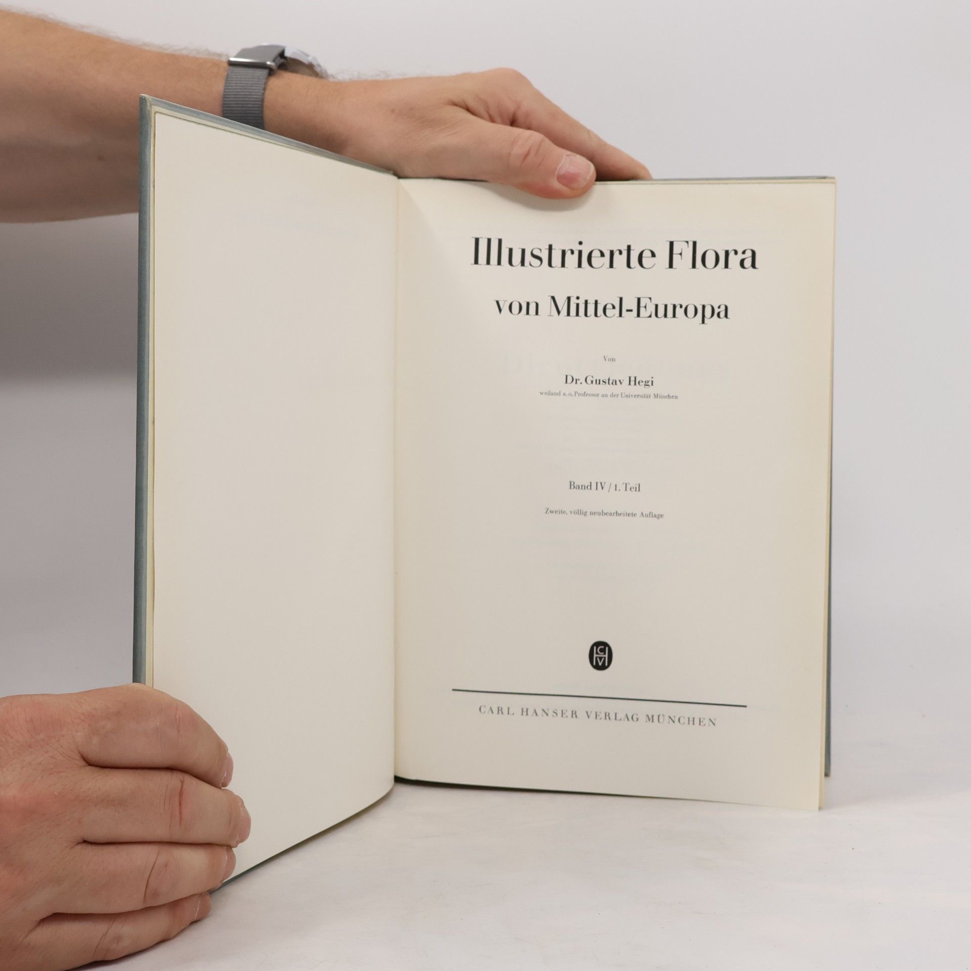 Herbert Huber Flora von Mitteleuropa IV/2