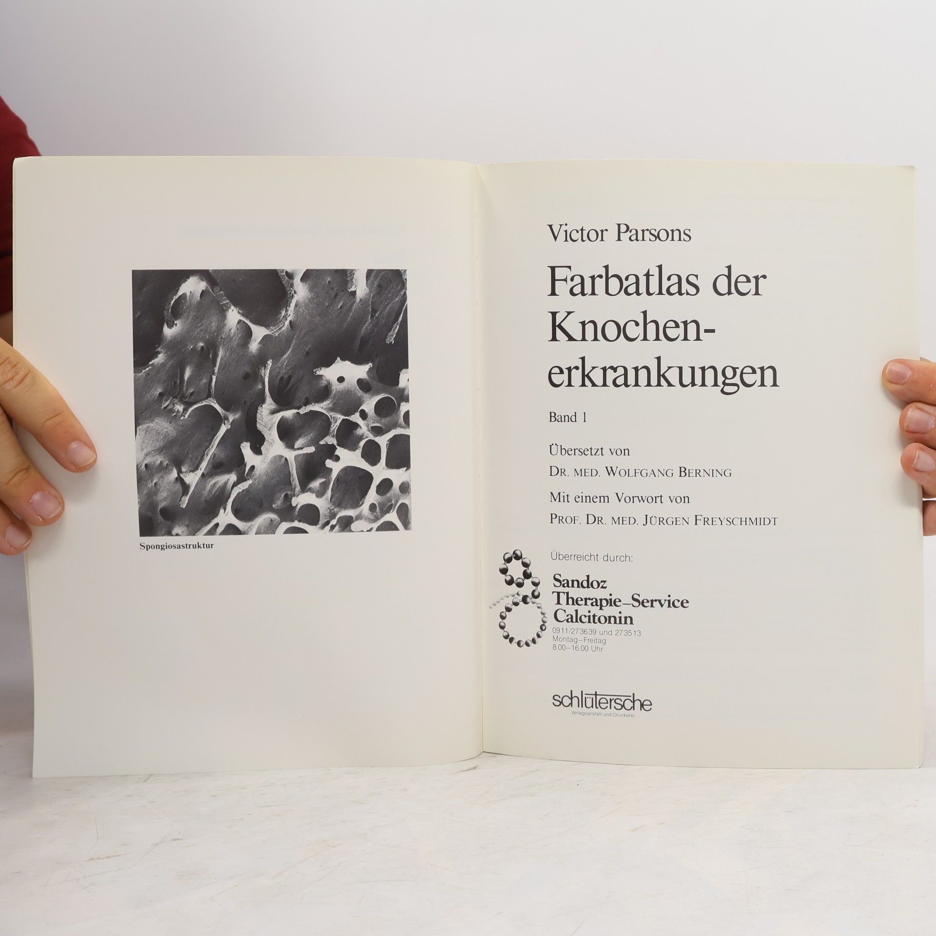 Victor Parsons Farbatlas der Knochenerkrankungen 1-2