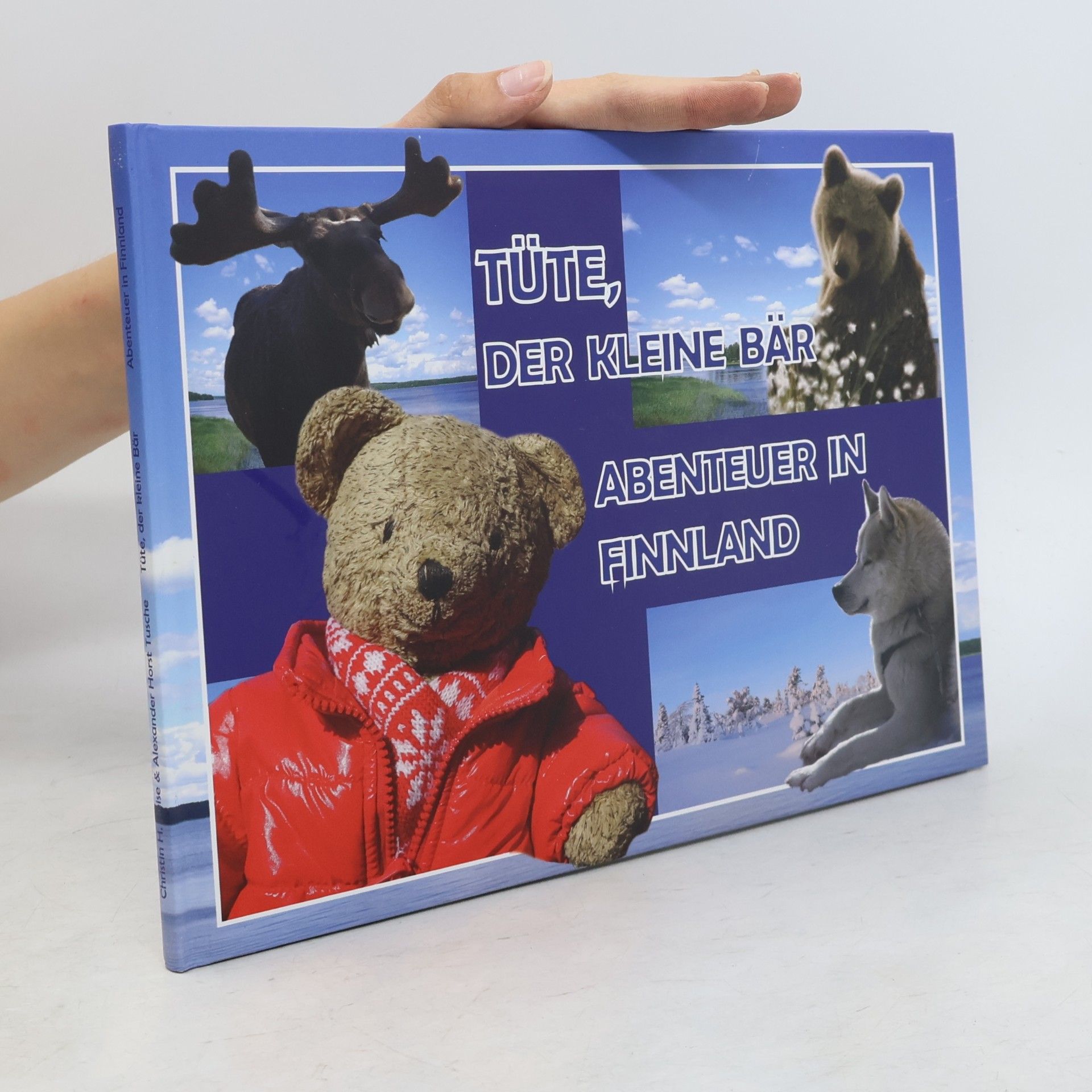 Christin H. Reise Tüte, der kleine Bär Abenteuer in Finnland