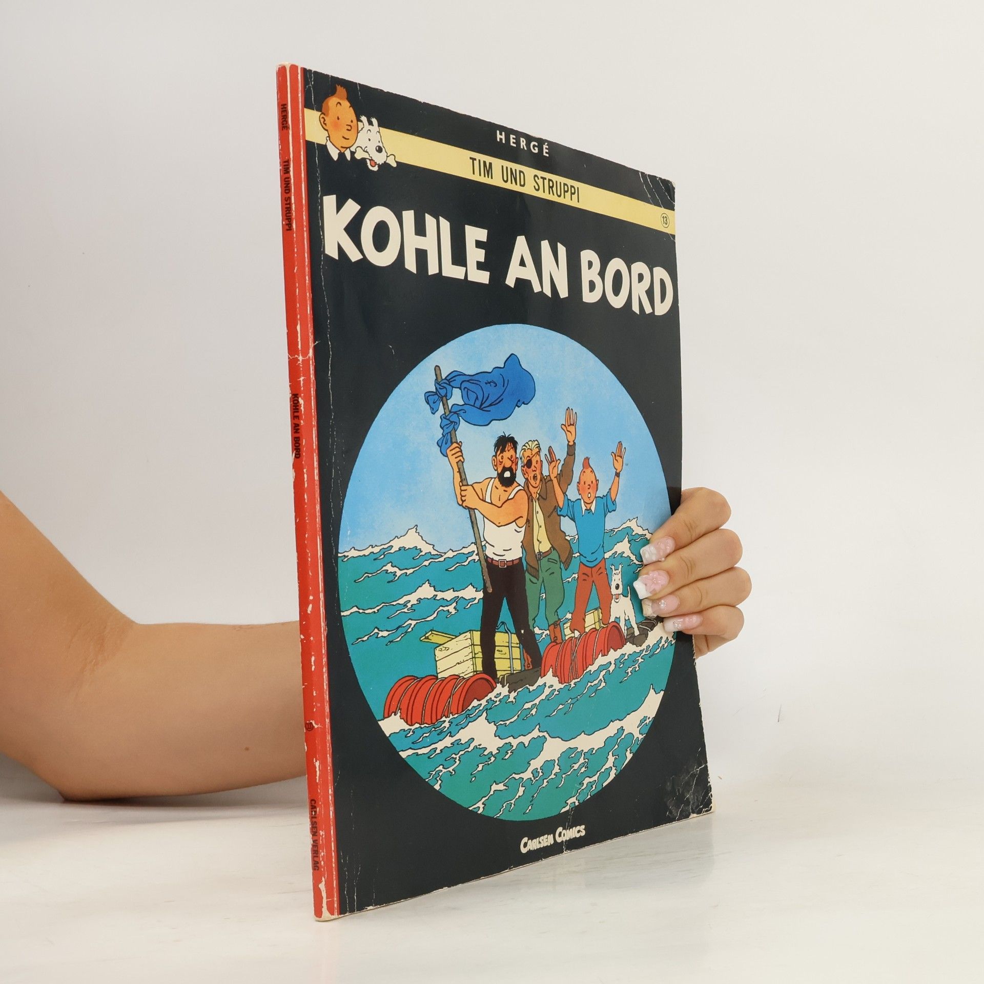 Hergé Kohle an Bord