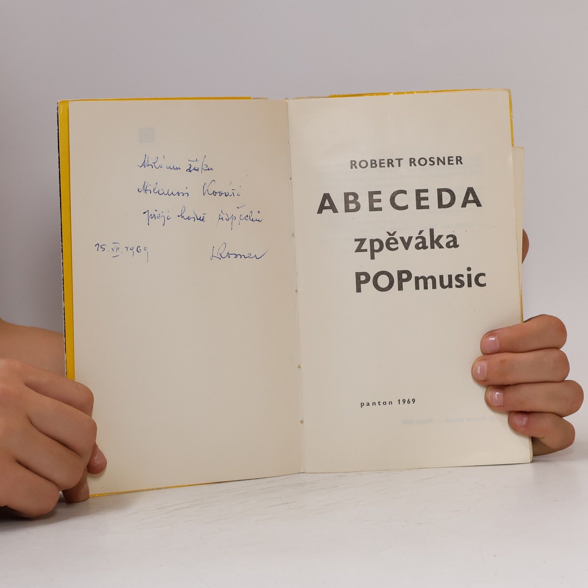 Robert Rosner Abeceda zpěváka pop-music