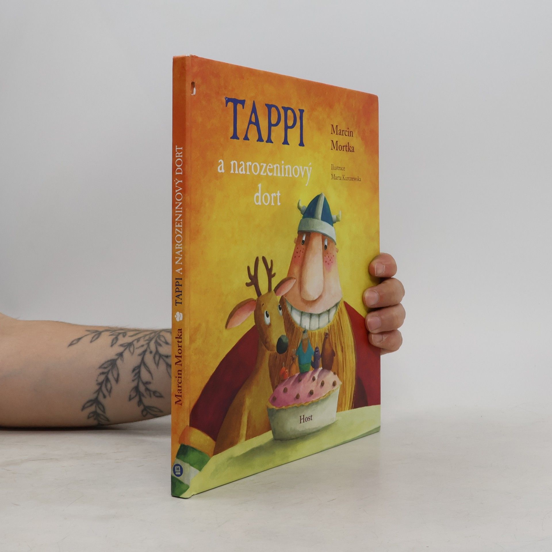 Marcin Mortka Tappi a narozeninový dort