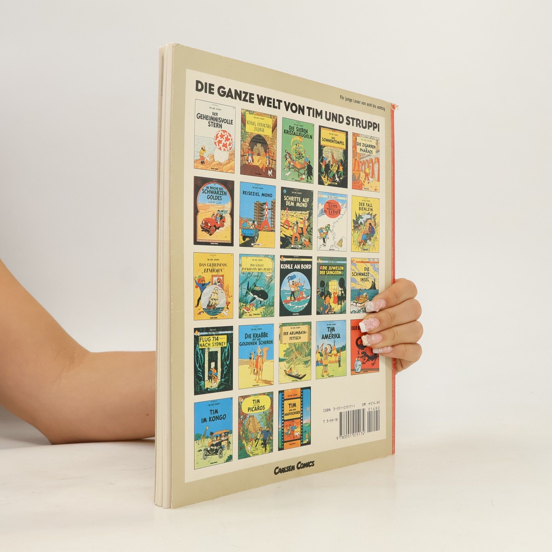 Hergé Die Krabbe mit den goldenen Scheren