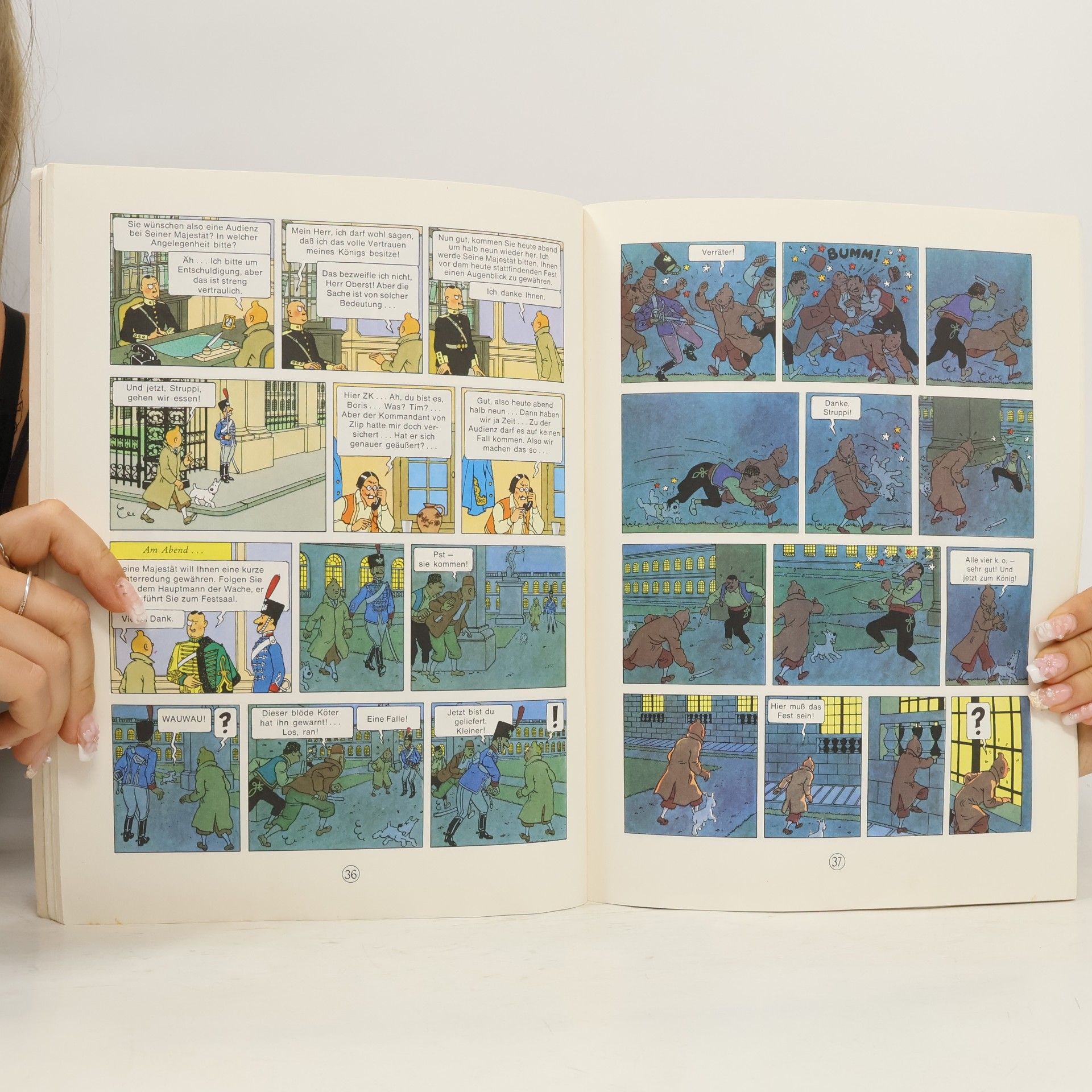 Hergé König Ottokars Zepter