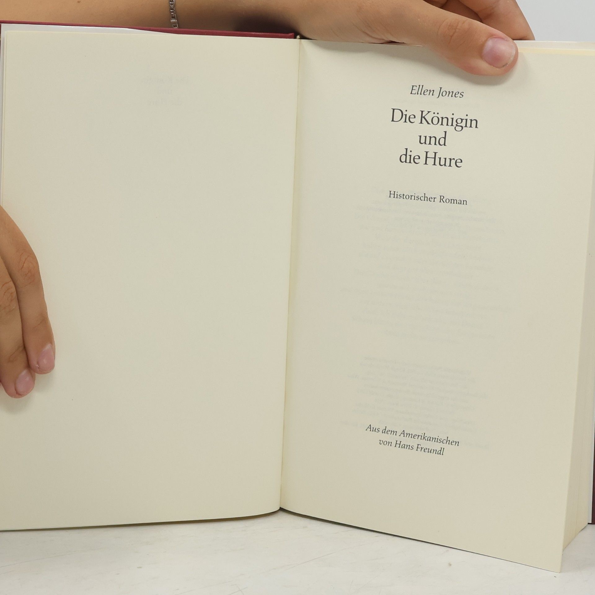 Ellen Jones Die Königin und die Hure